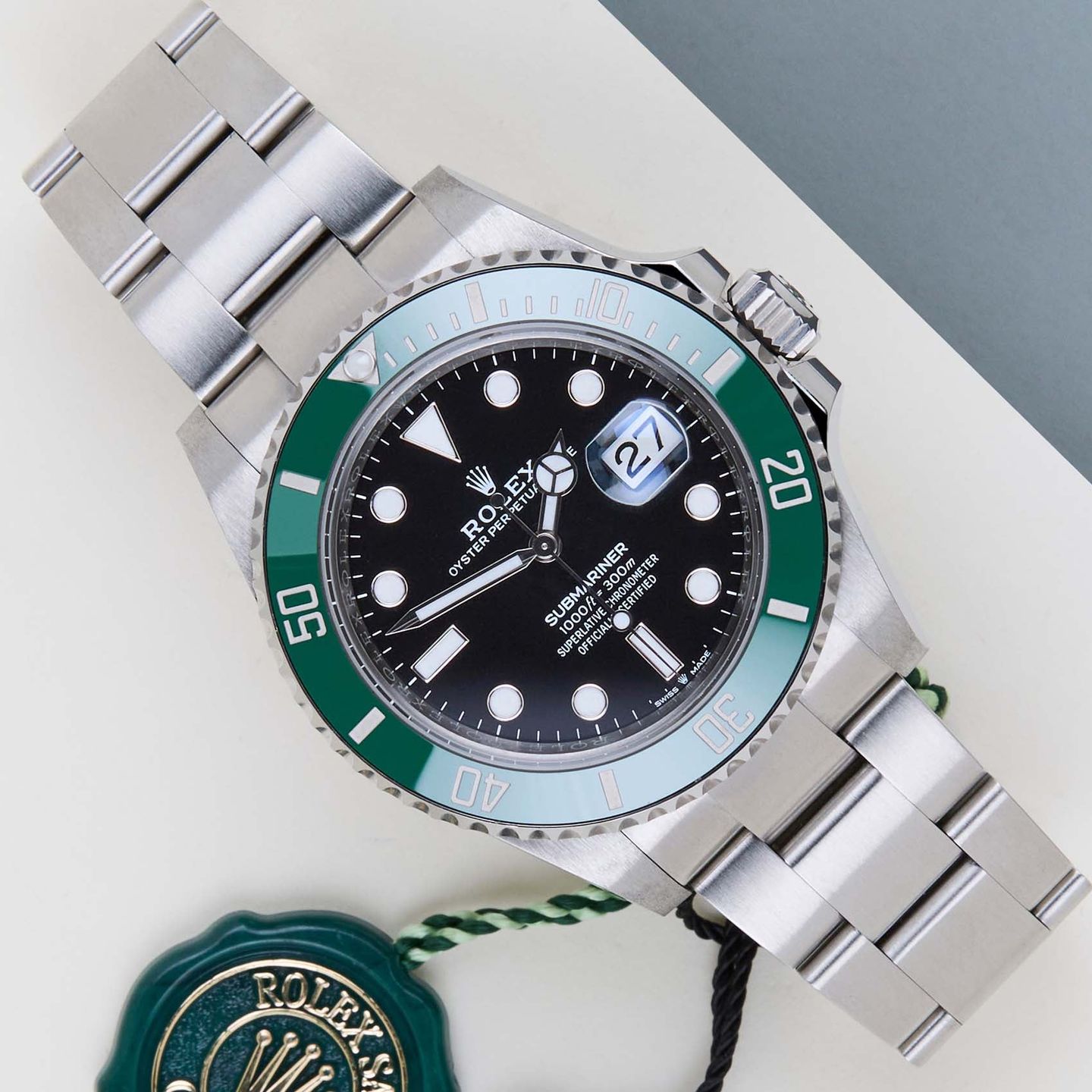 Rolex Submariner Date 126610LV (2024) - Zwart wijzerplaat 41mm Staal (1/8)