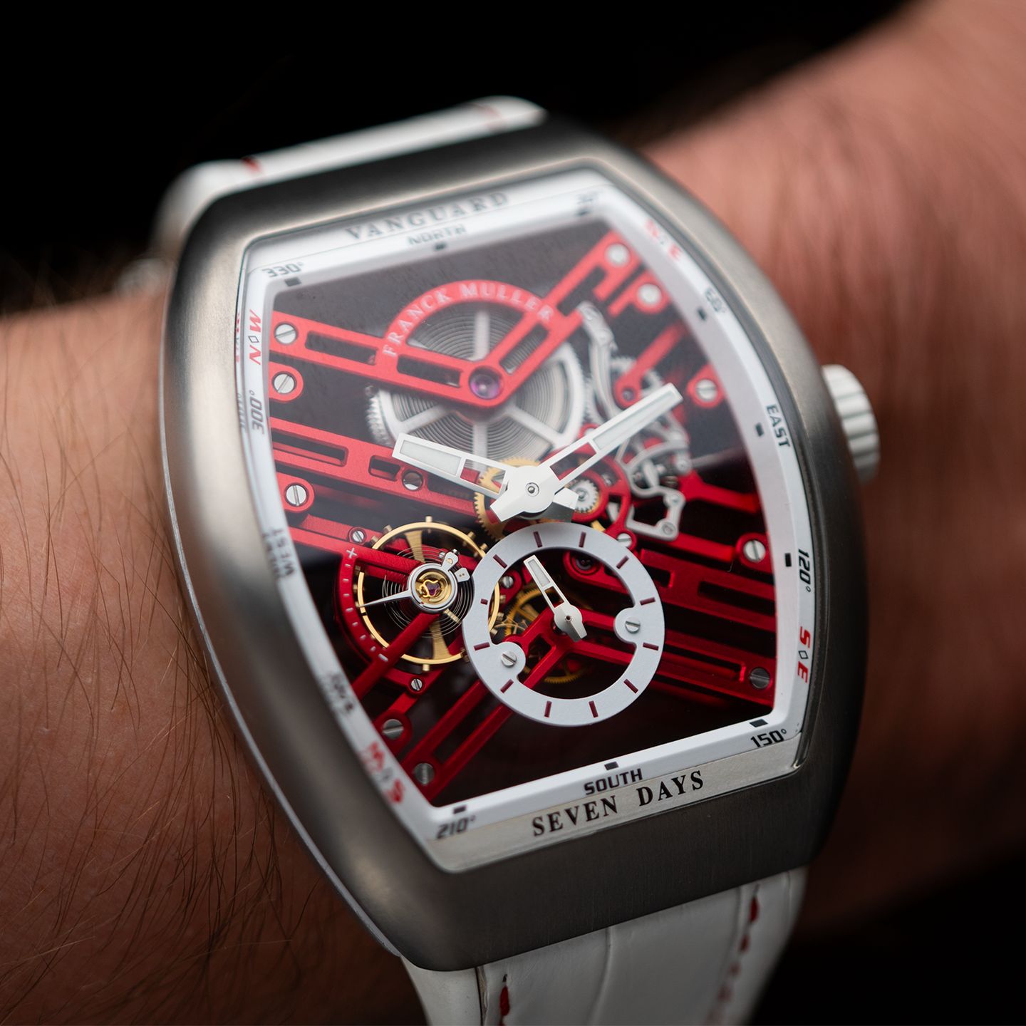 Franck Muller Vanguard V45 S6 SQT TT BC BL LE - (7/8)