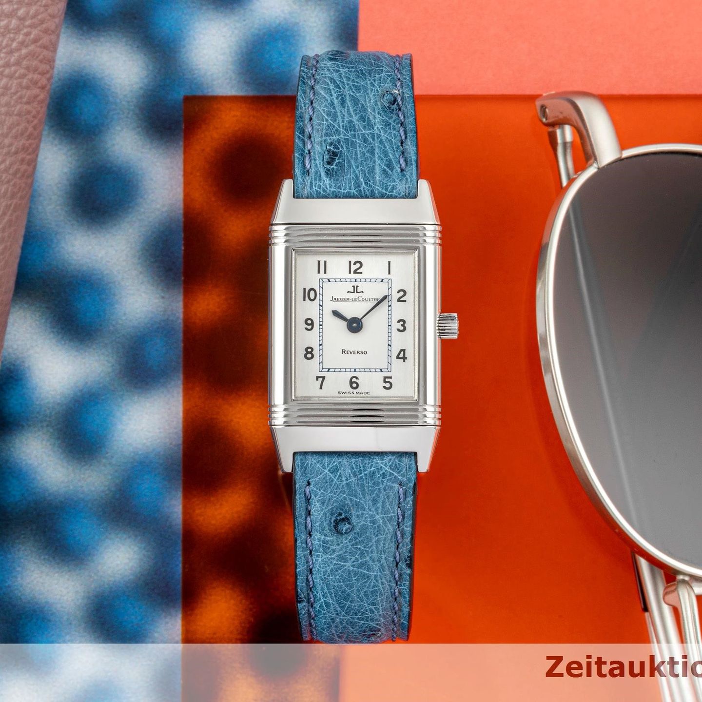 Jaeger-LeCoultre Reverso Lady 260.8.86 (2000) - Wit wijzerplaat 20mm Staal (2/8)