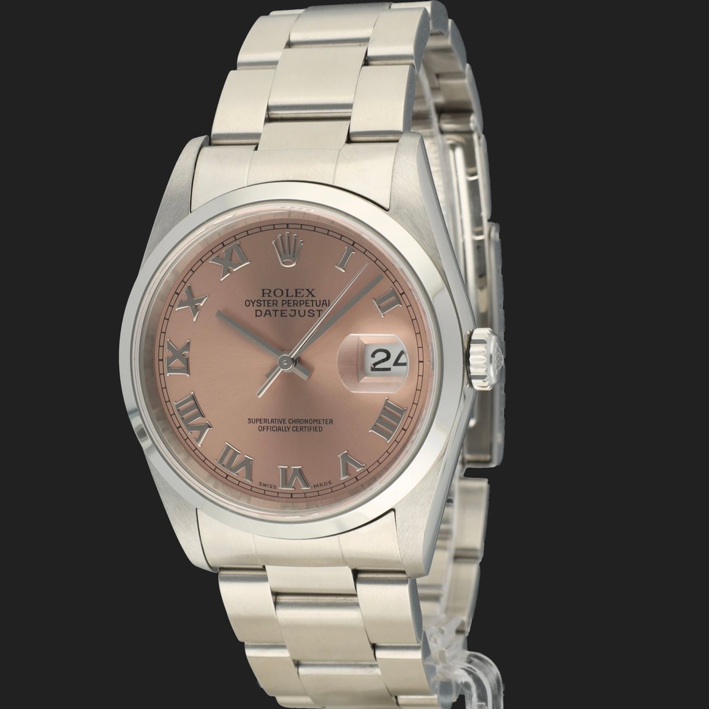 Rolex Datejust 36 16200 (2005) - 36mm Staal (1/8)