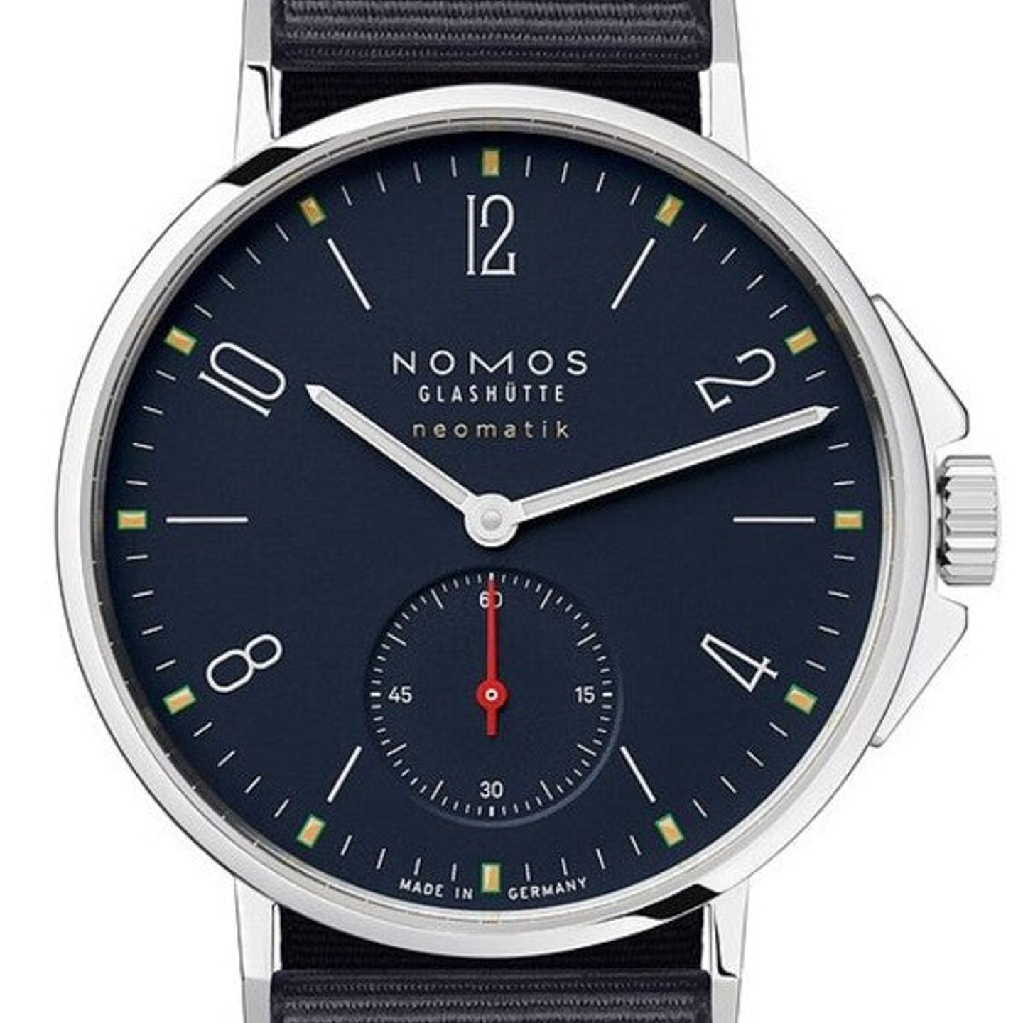NOMOS Ahoi Neomatik 567 (2025) - Blue dial 36 mm Steel case (1/1)