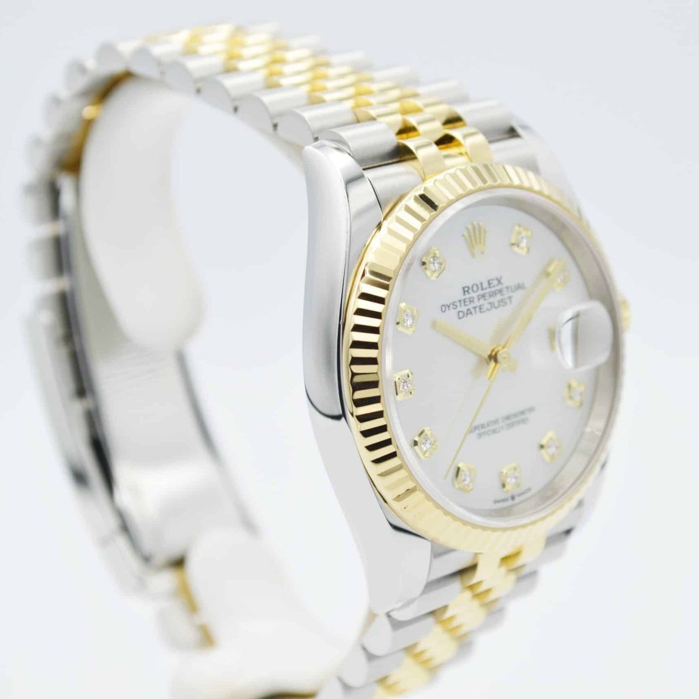 Rolex Datejust 36 126233 (2022) - 36mm Goud/Staal (6/7)