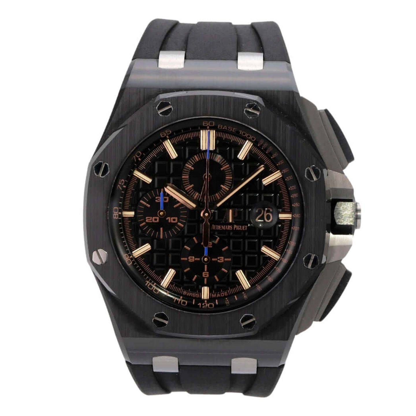 Audemars Piguet Royal Oak Offshore Chronograph 26405CE.OO.A002CA.02 (2019) - Black dial 44 mm Ceramic case (2/8)