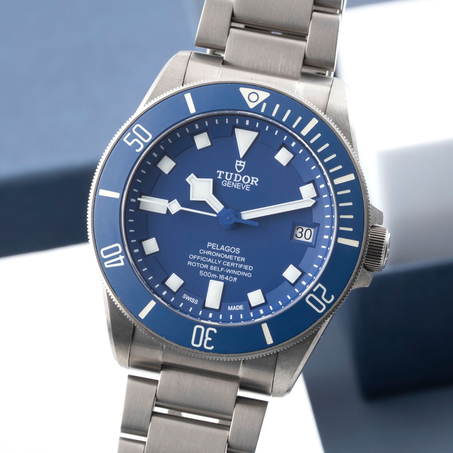 Tudor Pelagos 25600TB (Unknown (random serial)) - Black dial 42 mm Titanium case (3/8)