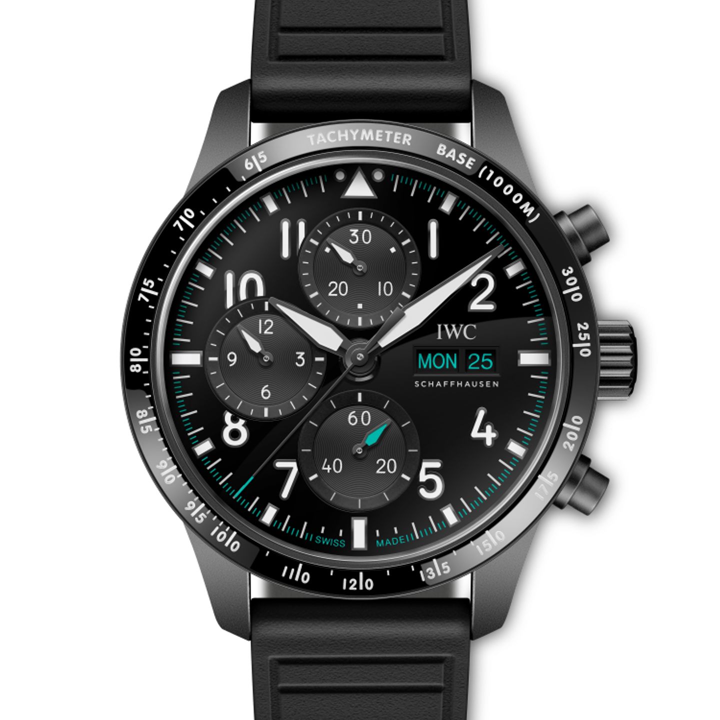 IWC Pilot Chronograph IW388306 (2024) - Zwart wijzerplaat 43mm (1/1)