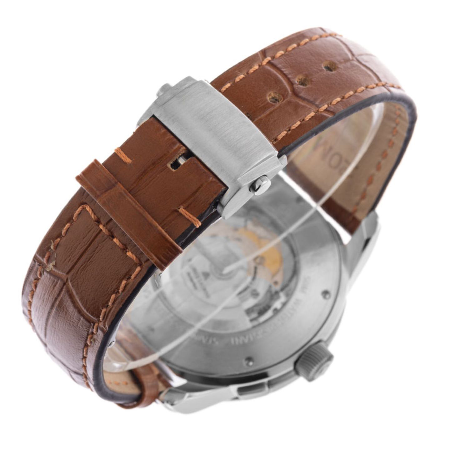 Maurice Lacroix Pontos Décentrique GMT PT6118-SS001-331 (2020) - Zwart wijzerplaat 43mm Staal (6/6)