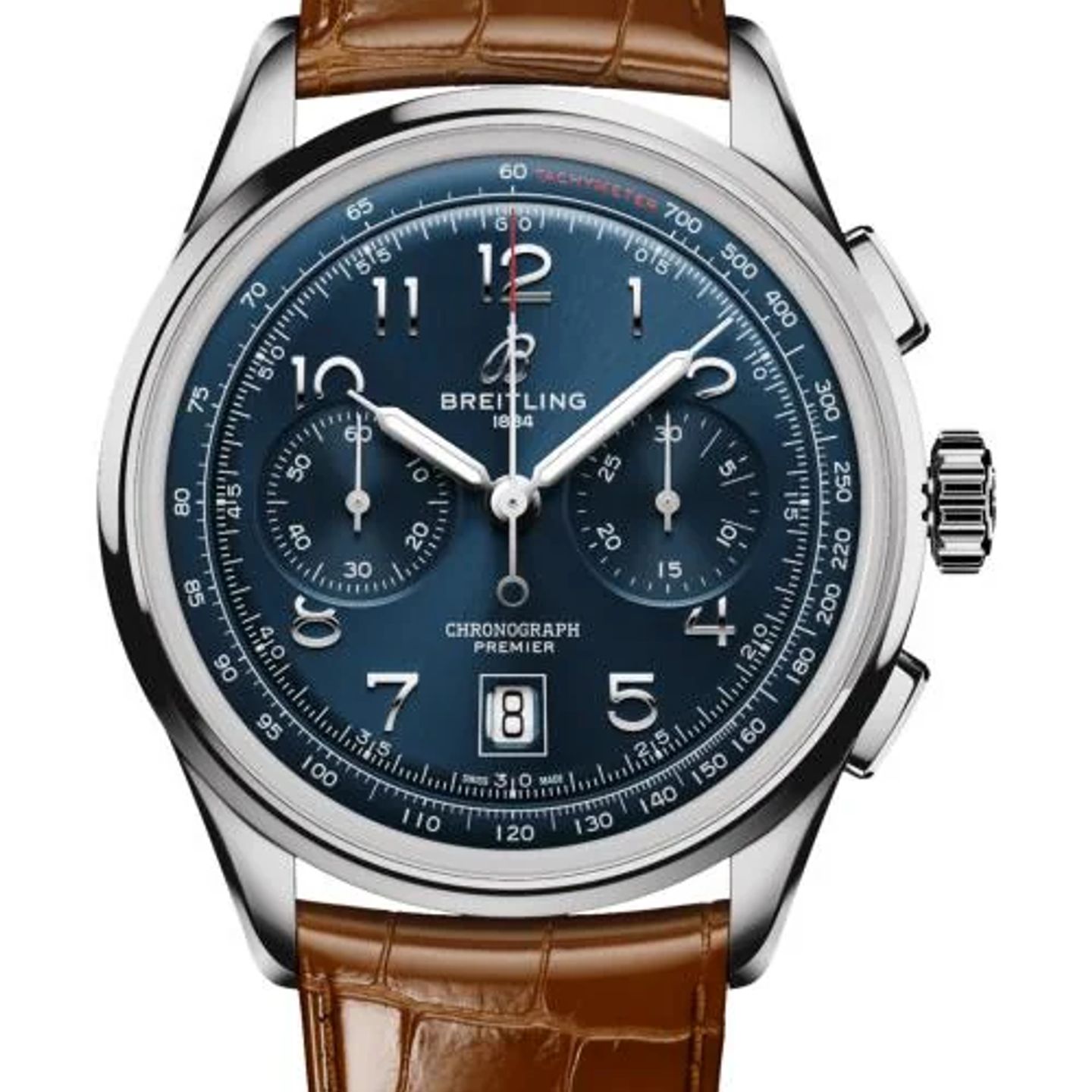 Breitling Premier AB0145171C1P1 (2026) - Blue dial 42 mm Steel case (1/1)