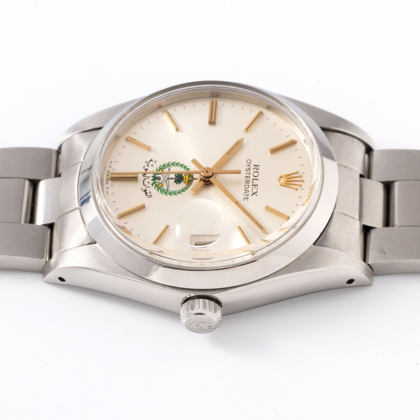 Rolex Oyster Precision 6694 (1977) - Wit wijzerplaat 34mm Staal (6/8)