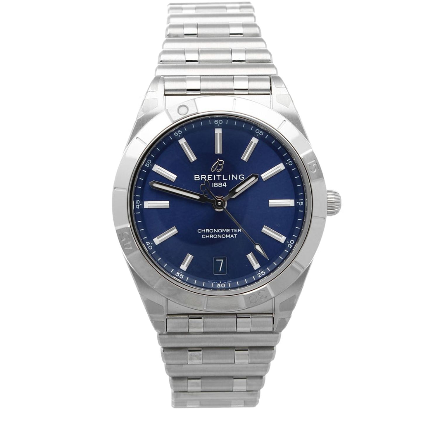 Breitling Chronomat 36 A10380101C1A1 (2025) - Blue dial 36 mm Steel case (1/6)