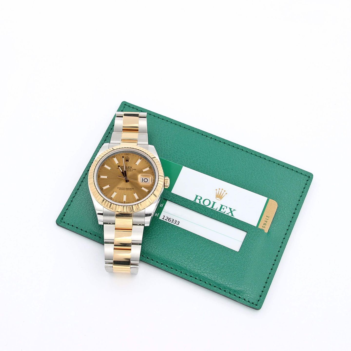 Rolex Datejust 41 126333 (Unknown (random serial)) - 41 mm Gold/Steel case (3/5)