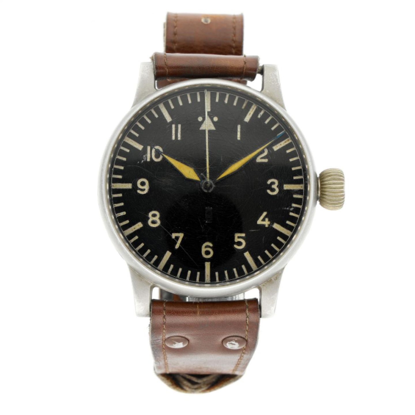 A. Lange & Söhne Lange 1 101.001 (1940) - Black dial 55 mm Steel case (1/5)