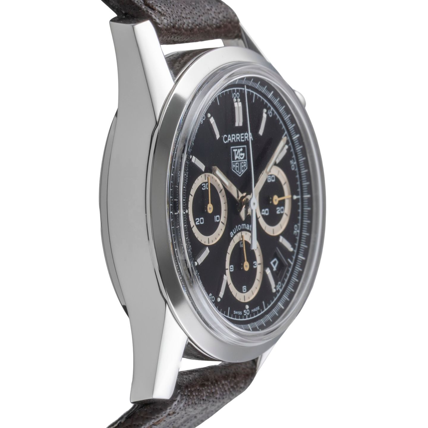 TAG Heuer Carrera Calibre 17 CV2111 (2005) - 43 mm Steel case (7/8)