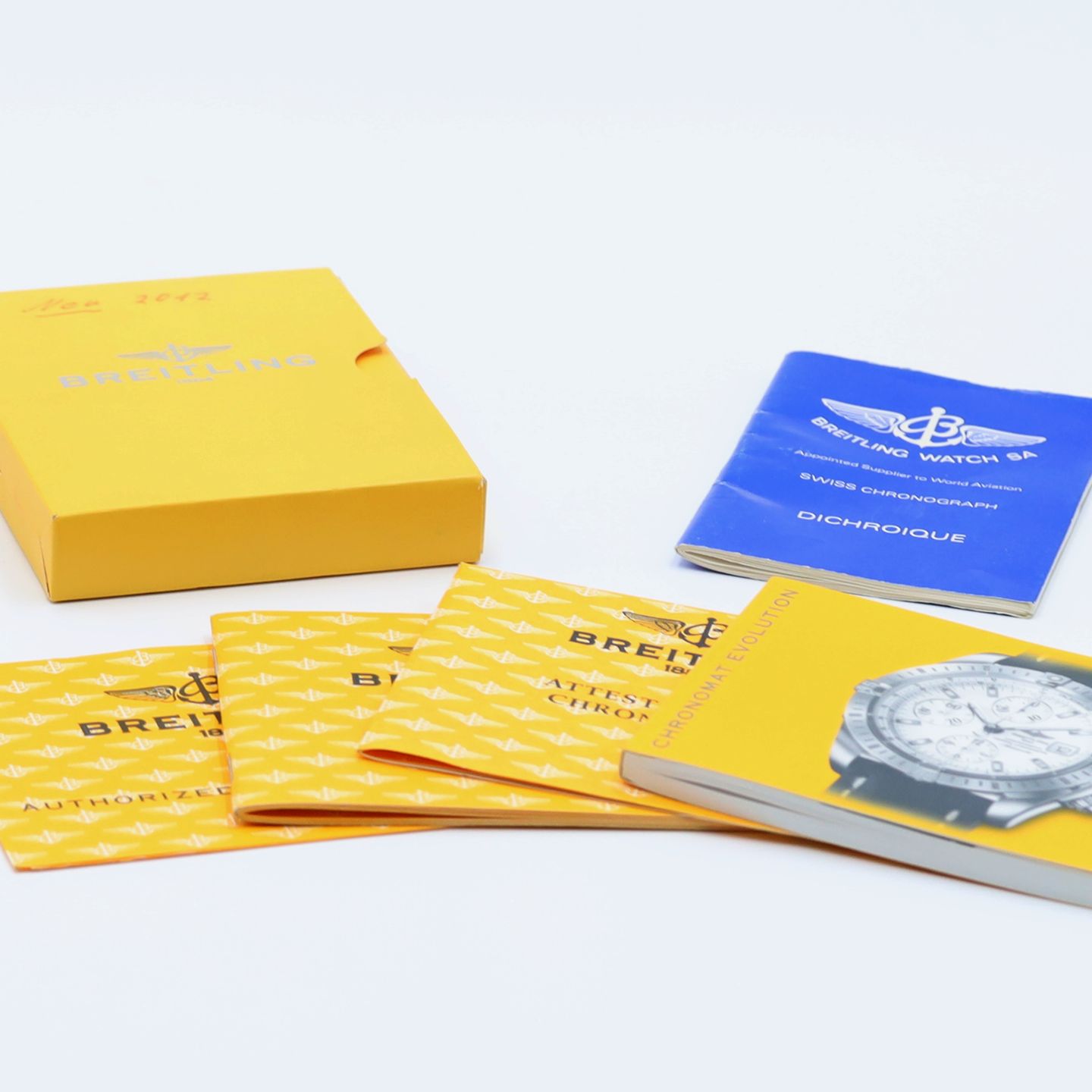 Breitling Chronomat Evolution B13356 (Unknown (random serial)) - Blue dial 44 mm Steel case (5/8)