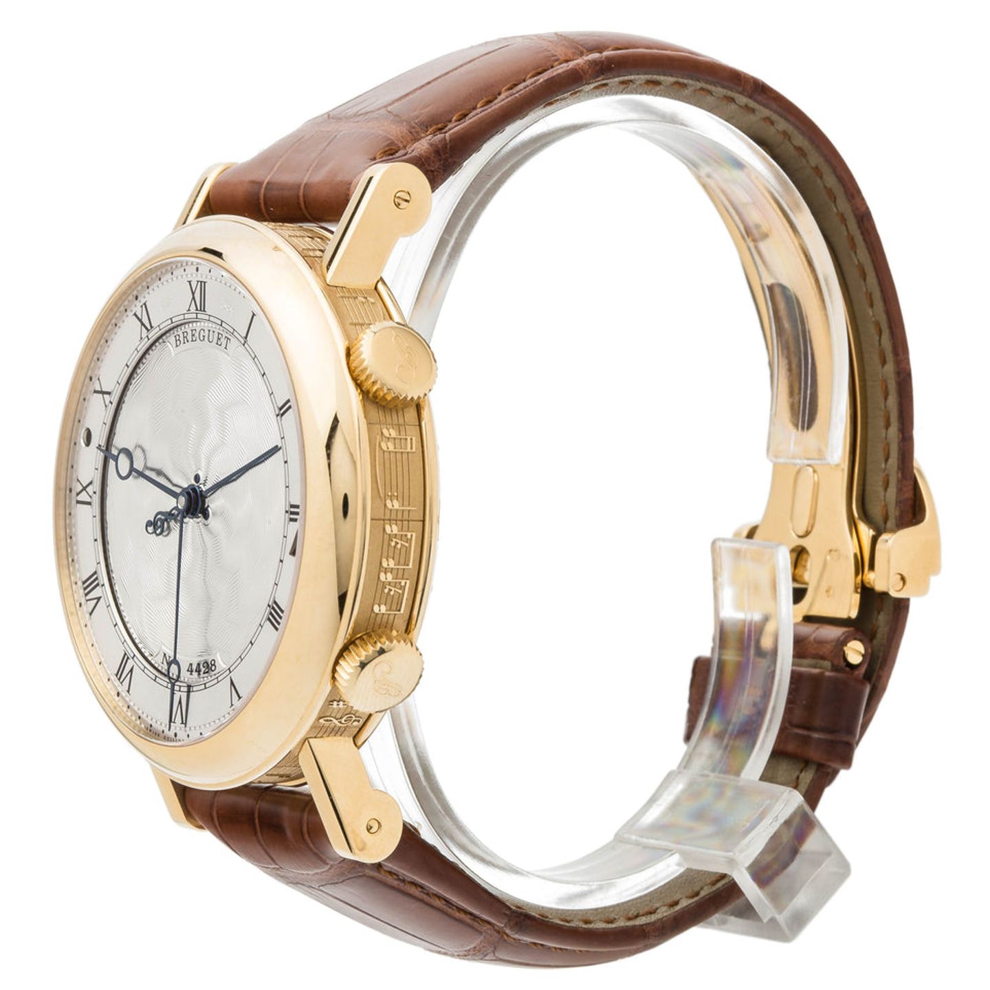 Breguet Classique 7800BA/11/9YV (Unknown (random serial)) - Silver dial 48 mm Yellow Gold case (3/6)