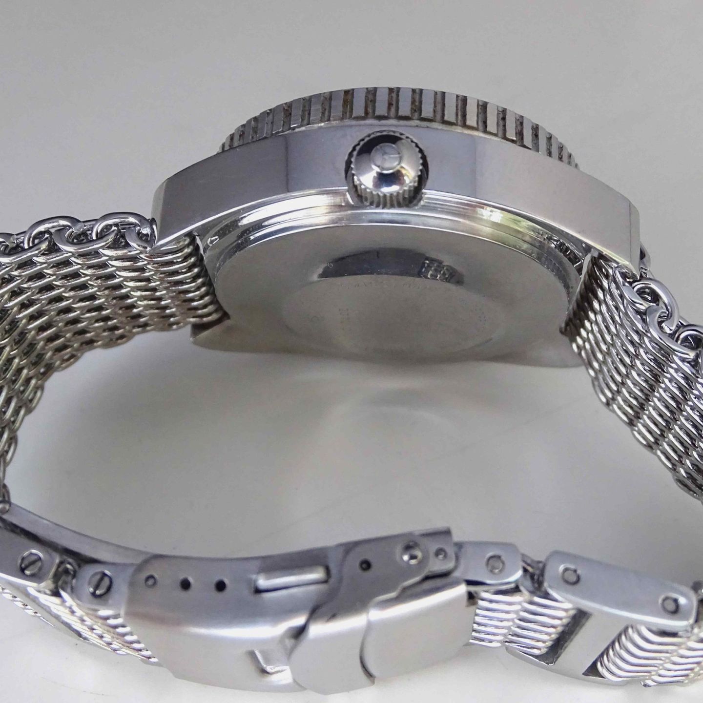 Rodania Vintage 2372.2 (1972) - Zwart wijzerplaat 45mm Staal (7/8)