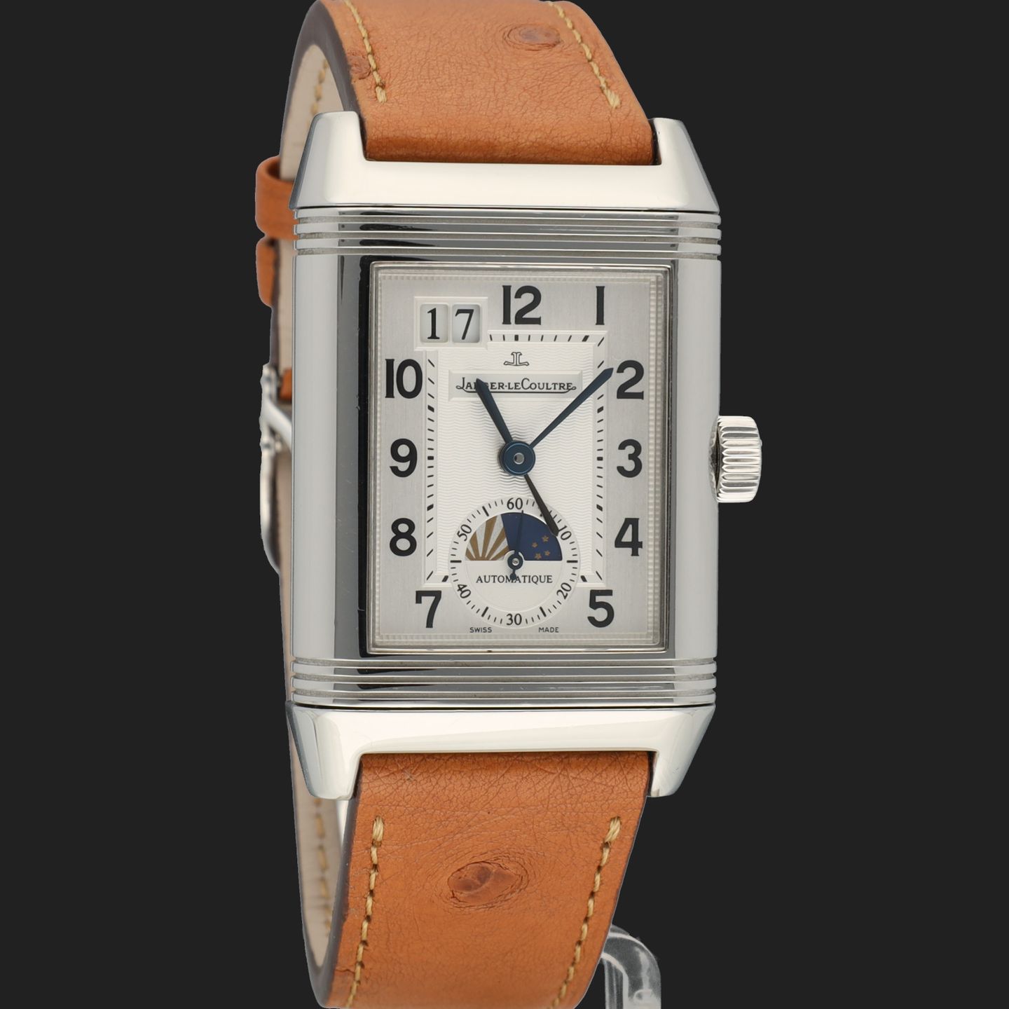 Jaeger-LeCoultre Grande Reverso 240.8.72 (2005) - Zilver wijzerplaat 29mm Staal (5/8)