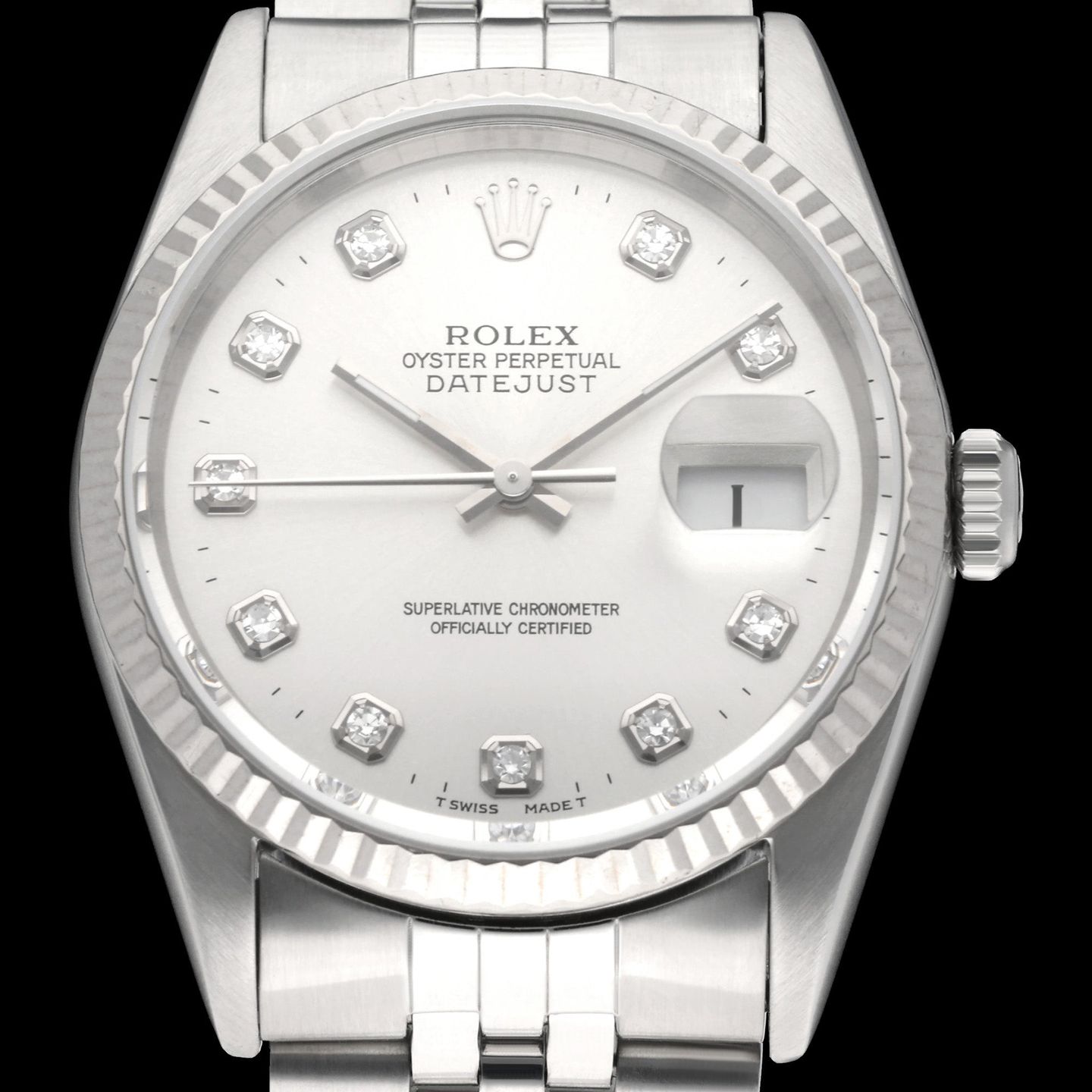Rolex Datejust 36 16234 (1995) - 36 mm Steel case (1/8)