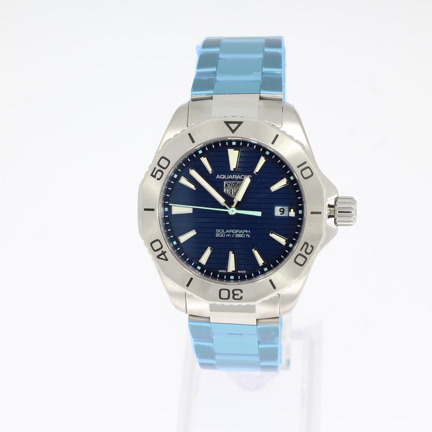 TAG Heuer Aquaracer WBP1113.BA0000 (2025) - Blue dial 40 mm Steel case (1/1)