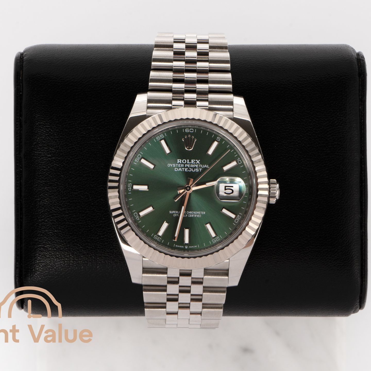 Rolex Datejust 41 126334 (2025) - Green dial 41 mm Steel case (1/1)