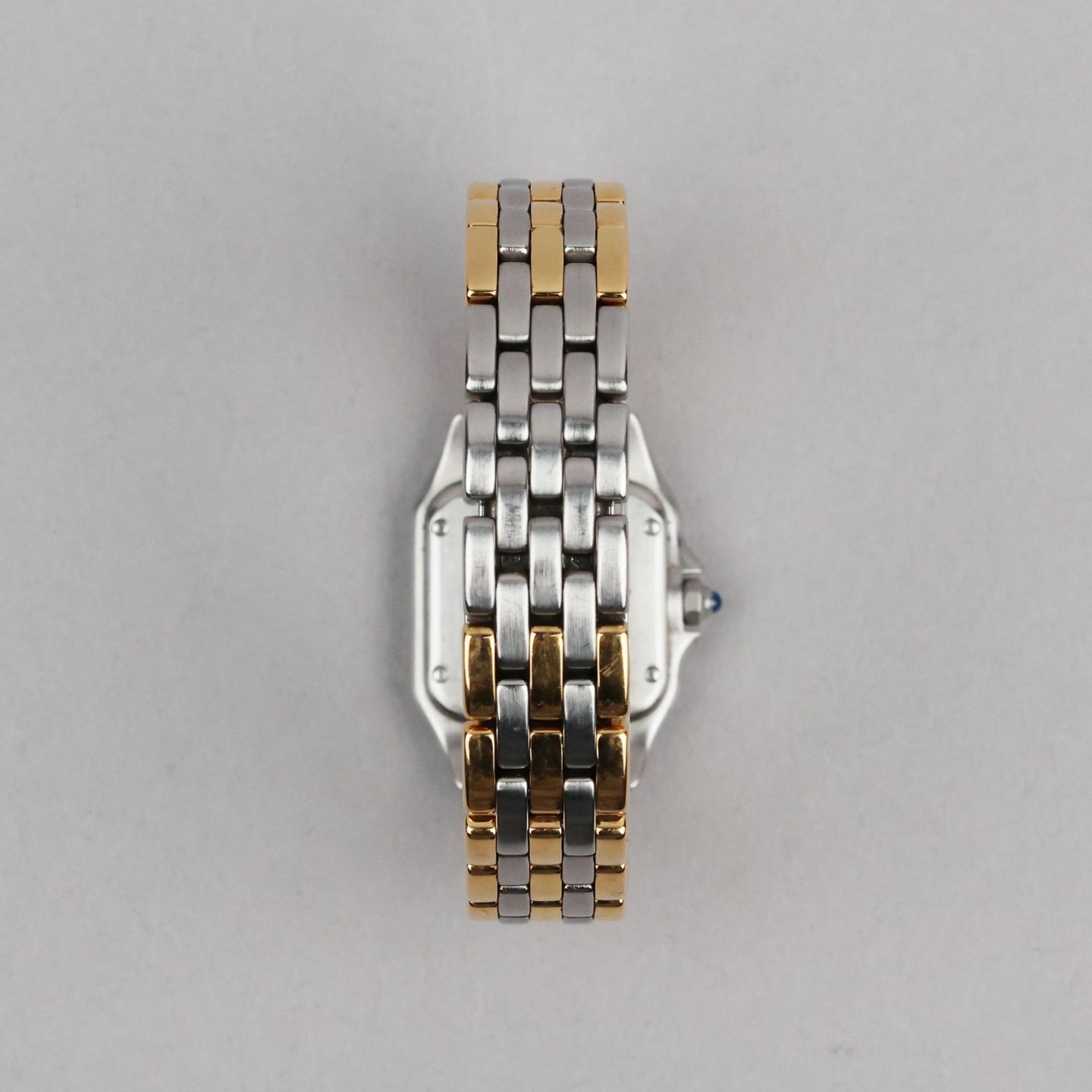 Cartier Panthère 1120 (1992) - White dial 22 mm Gold/Steel case (5/6)