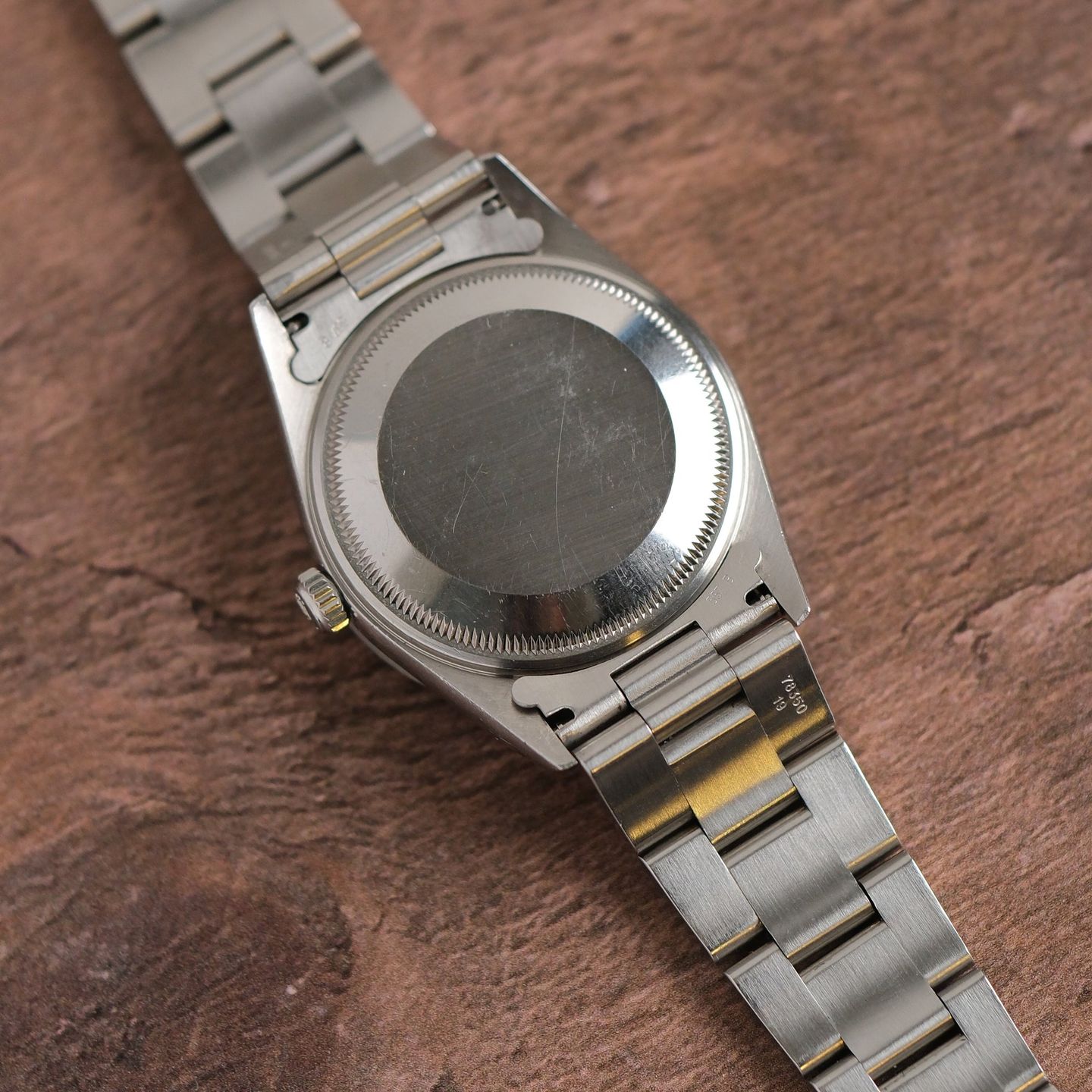 Rolex Oyster Perpetual Date 15210 (Unknown (random serial)) - Black dial 34 mm Steel case (6/8)