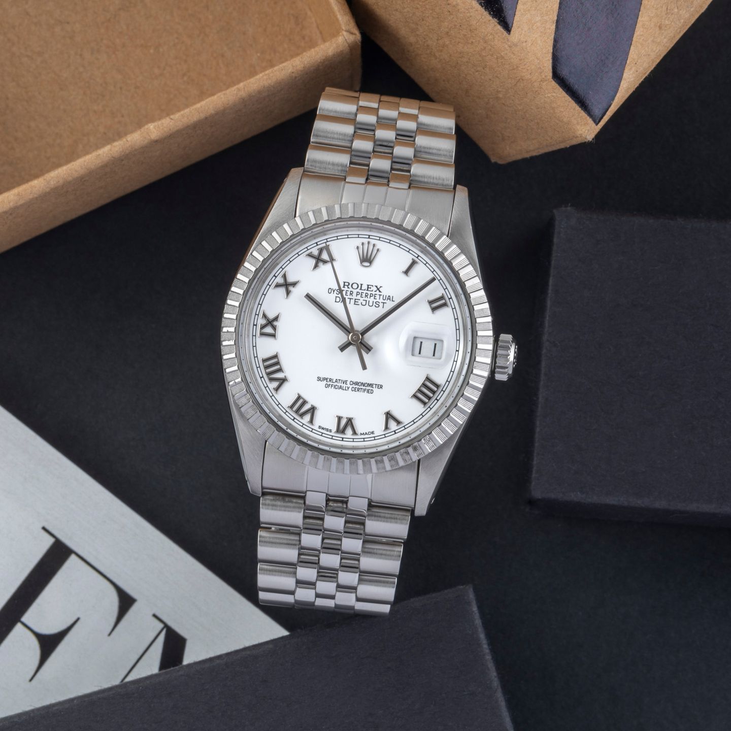 Rolex Datejust 36 16030 (1985) - 36 mm Steel case (1/8)