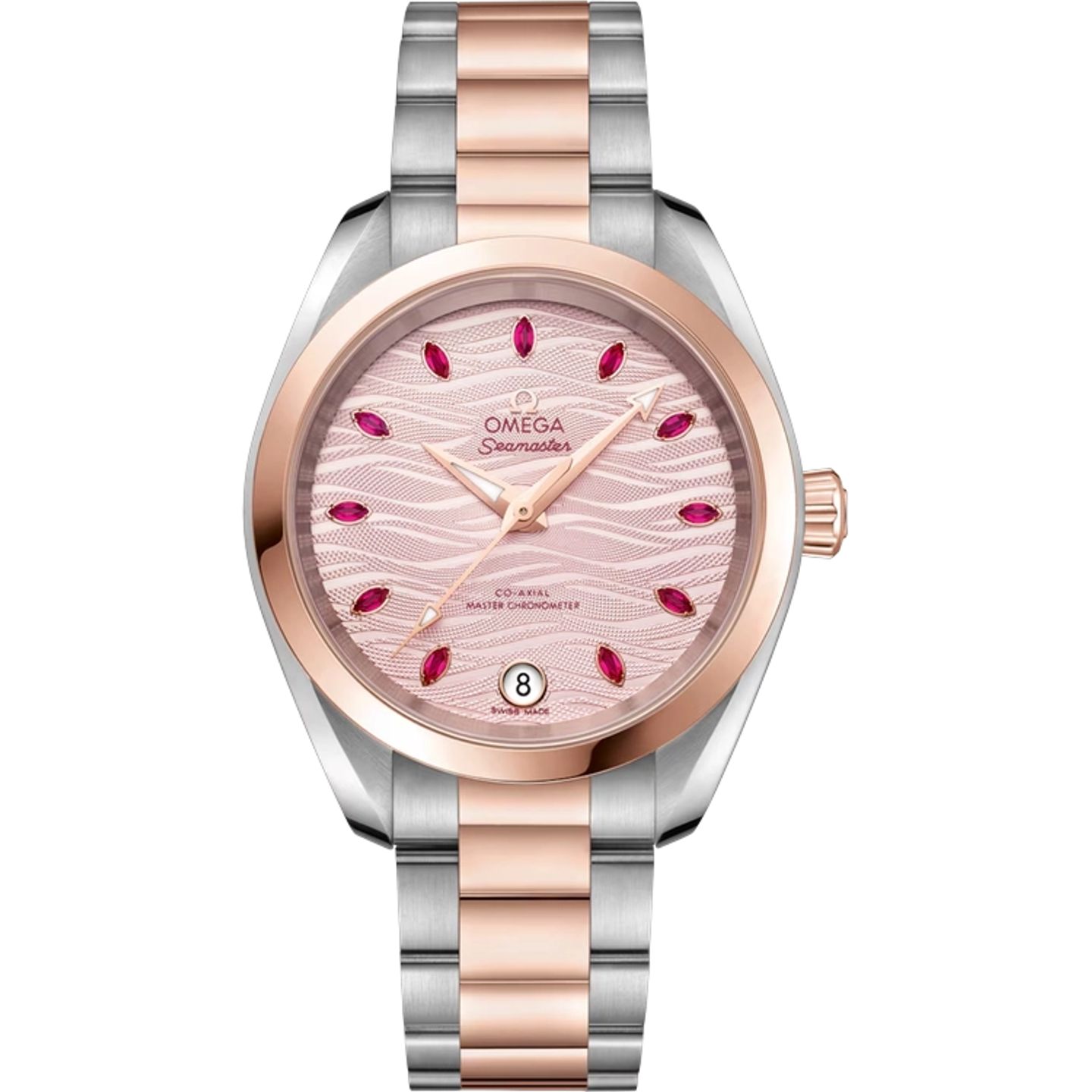 Omega Seamaster Aqua Terra 220.20.34.20.60.001 (2025) - Pink dial 34 mm Steel case (1/1)