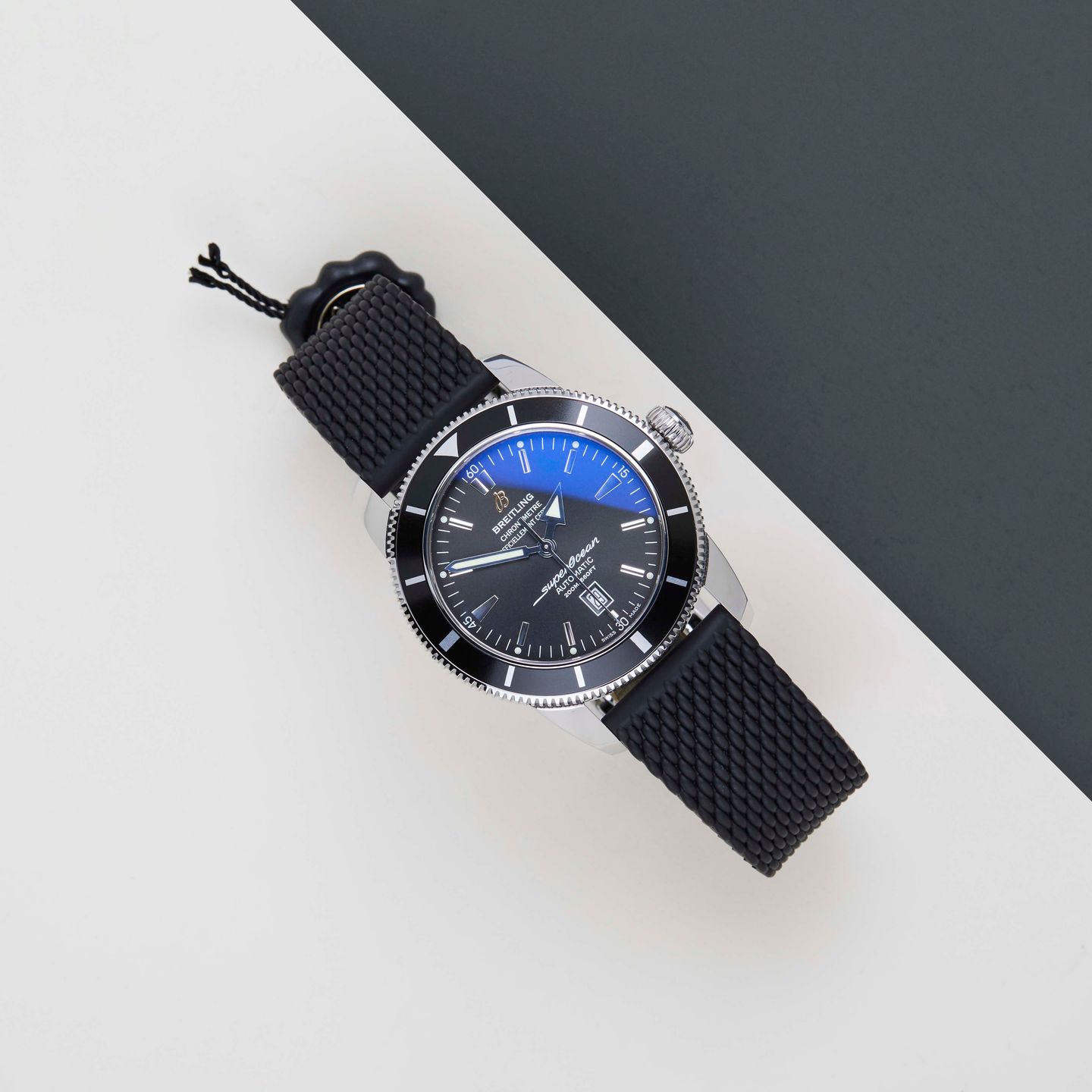 Breitling Superocean Heritage 46 A1732024/B868 (2018) - Black dial 46 mm Steel case (2/8)