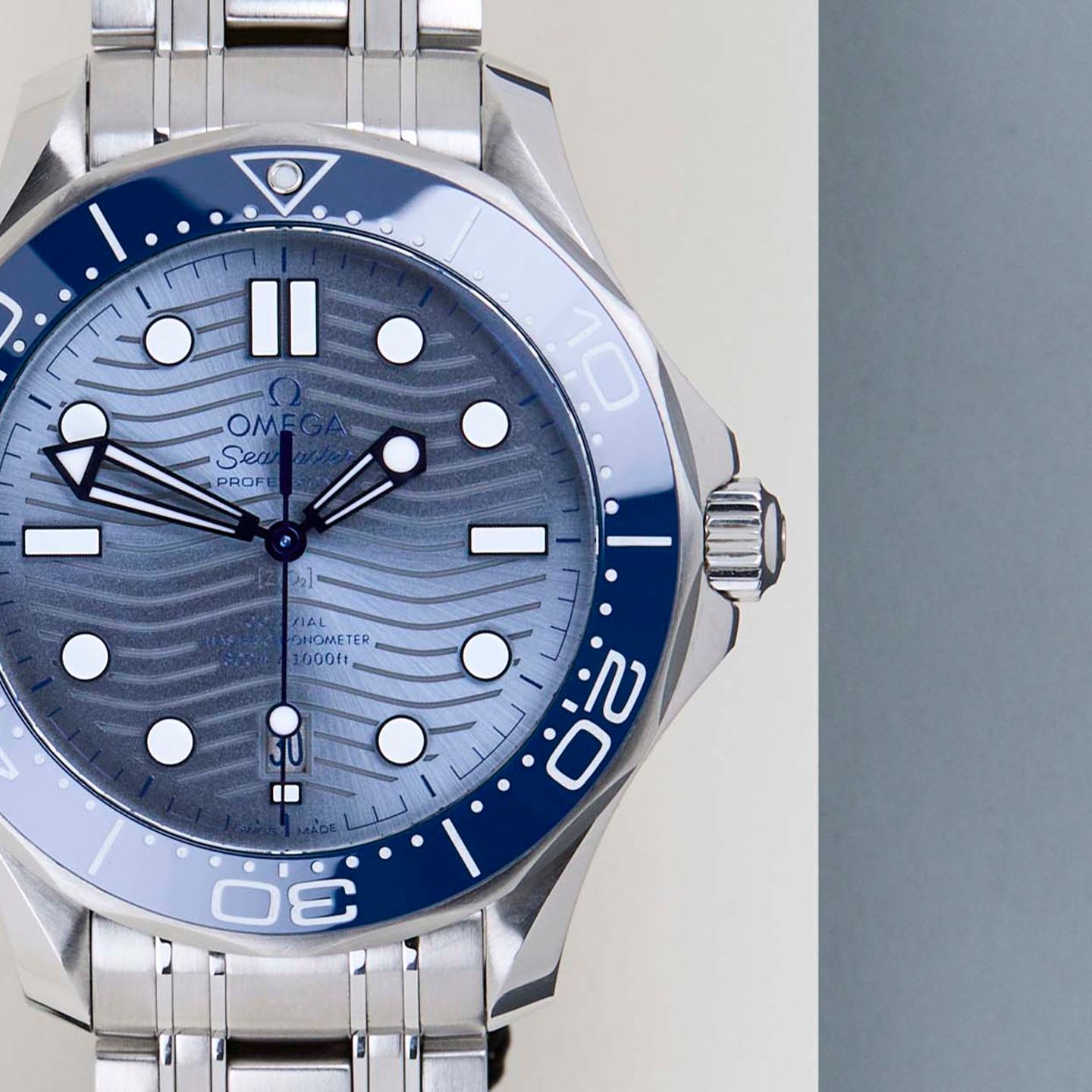 Omega Seamaster Diver 300 M 210.30.42.20.06.001 (2020) - Grey dial 42 mm Steel case (5/8)