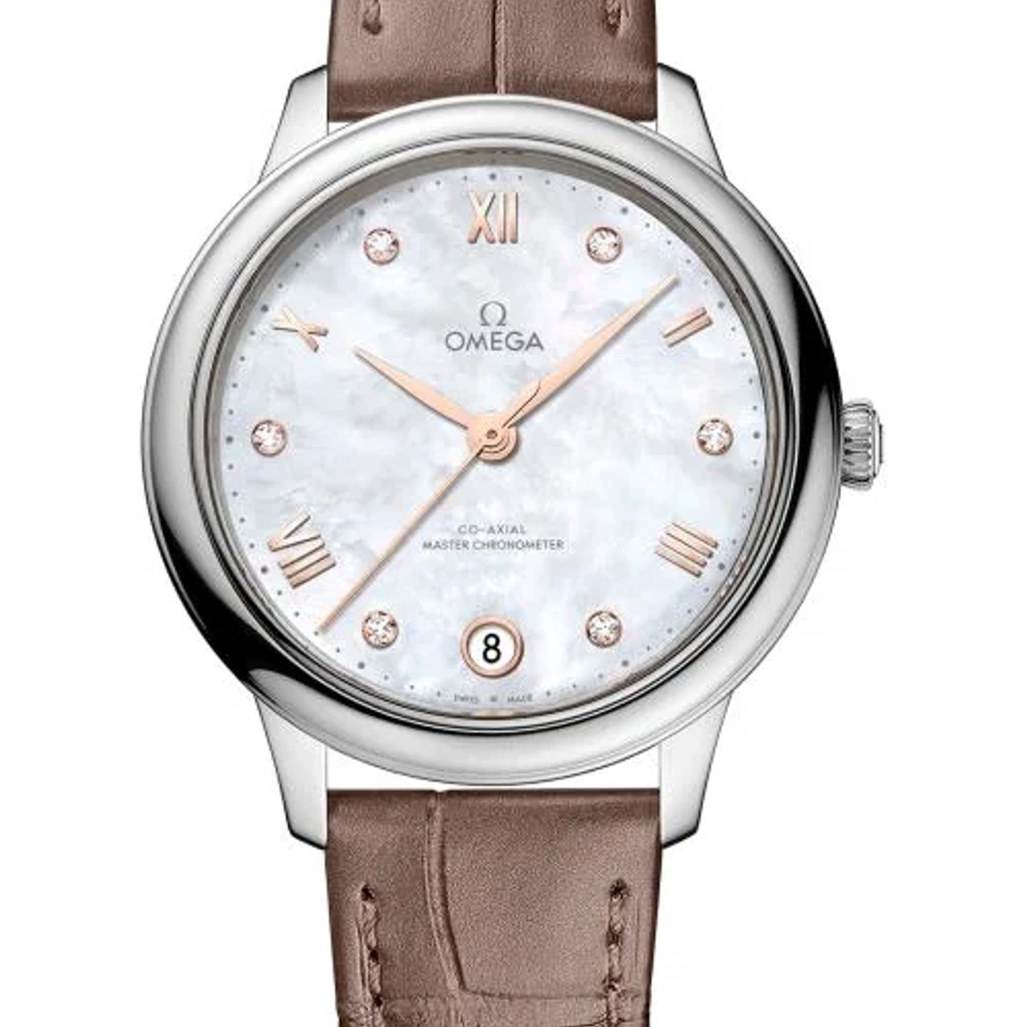 Omega De Ville 434.13.34.20.55.001 (2026) - Wit wijzerplaat 34mm Staal (1/1)