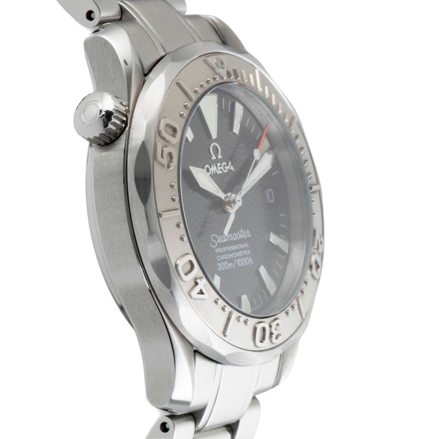 Omega Seamaster Diver 300 M 2236.50.00 (Onbekend (willekeurig serienummer)) - Zwart wijzerplaat 35mm Staal (7/8)