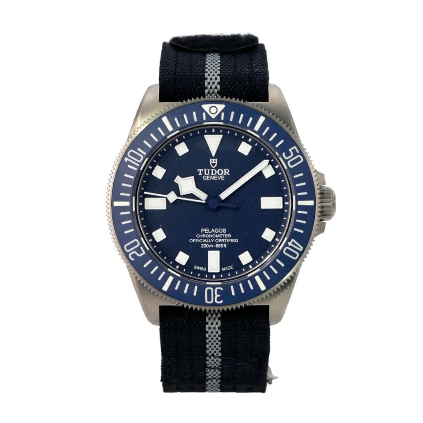 Tudor Pelagos 25707B/22 (2022) - Blauw wijzerplaat 42mm Titanium (2/8)