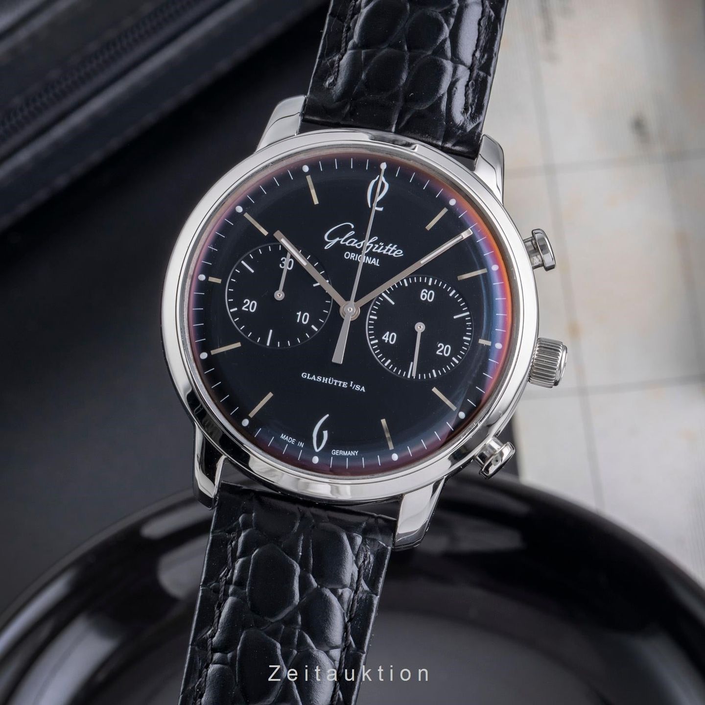 Glashütte Original Sixties Chronograph 1-39-34-02-22-04 - (1/8)