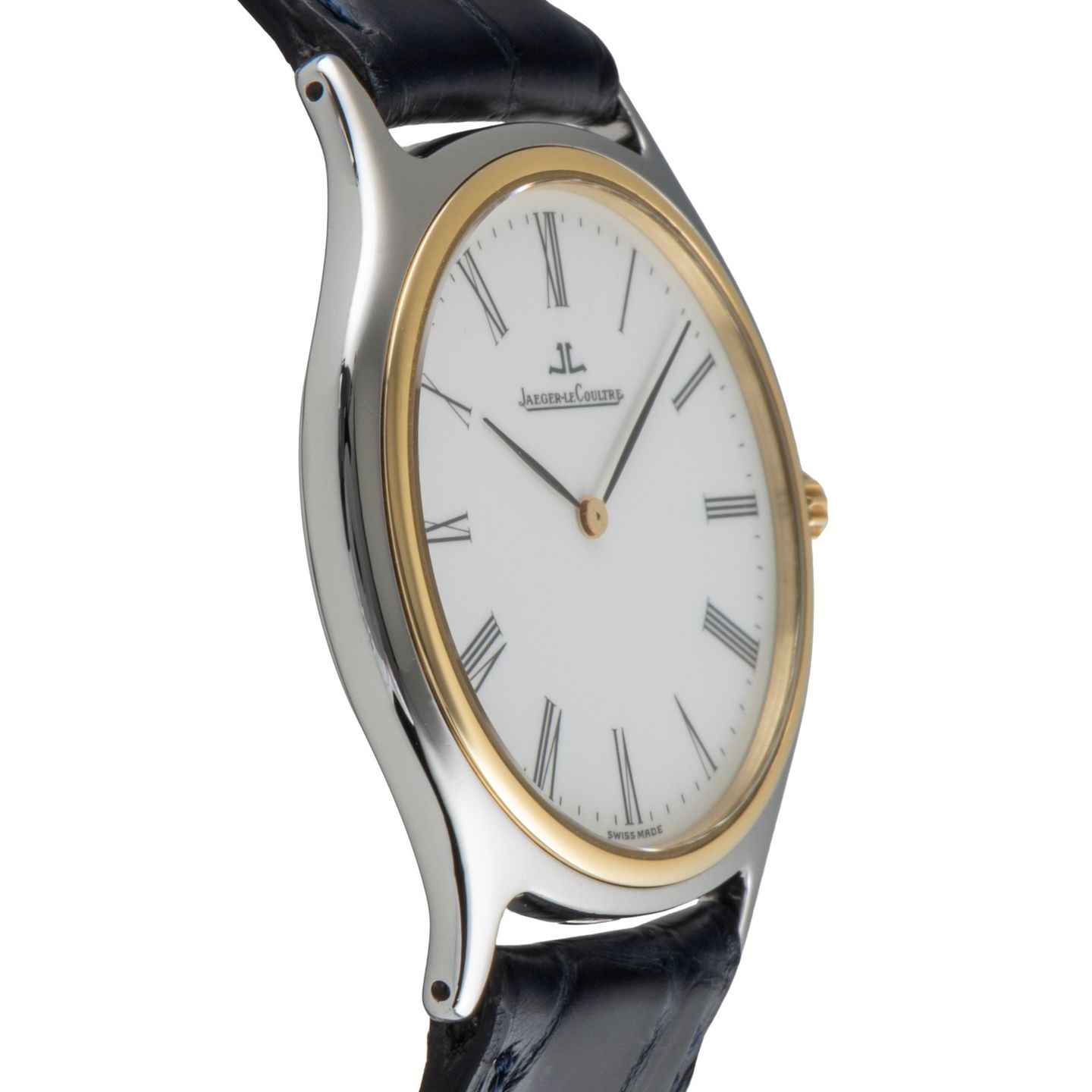 Jaeger-LeCoultre Heraion 112.5.08 (1995) - White dial 34 mm Gold/Steel case (7/8)
