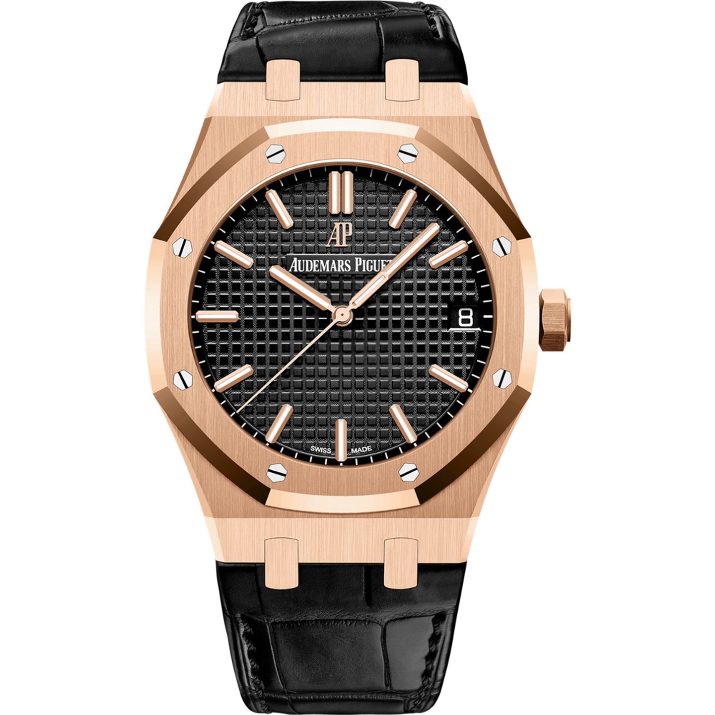 Audemars Piguet Royal Oak Selfwinding 15500OR.OO.D002CR.01 (2025) - Black dial 41 mm Rose Gold case (1/1)