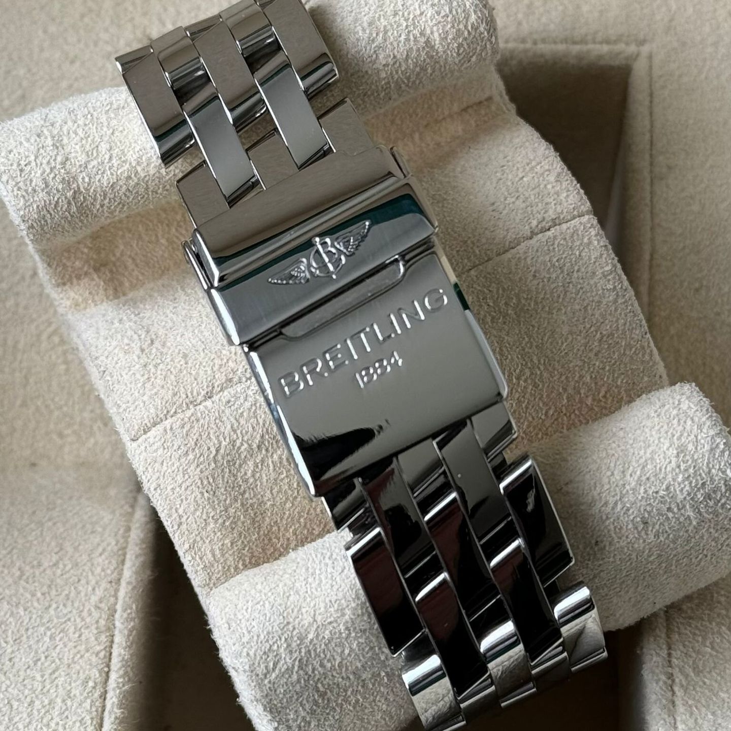 Breitling Cockpit A49350 (2006) - White dial 39 mm Steel case (5/7)