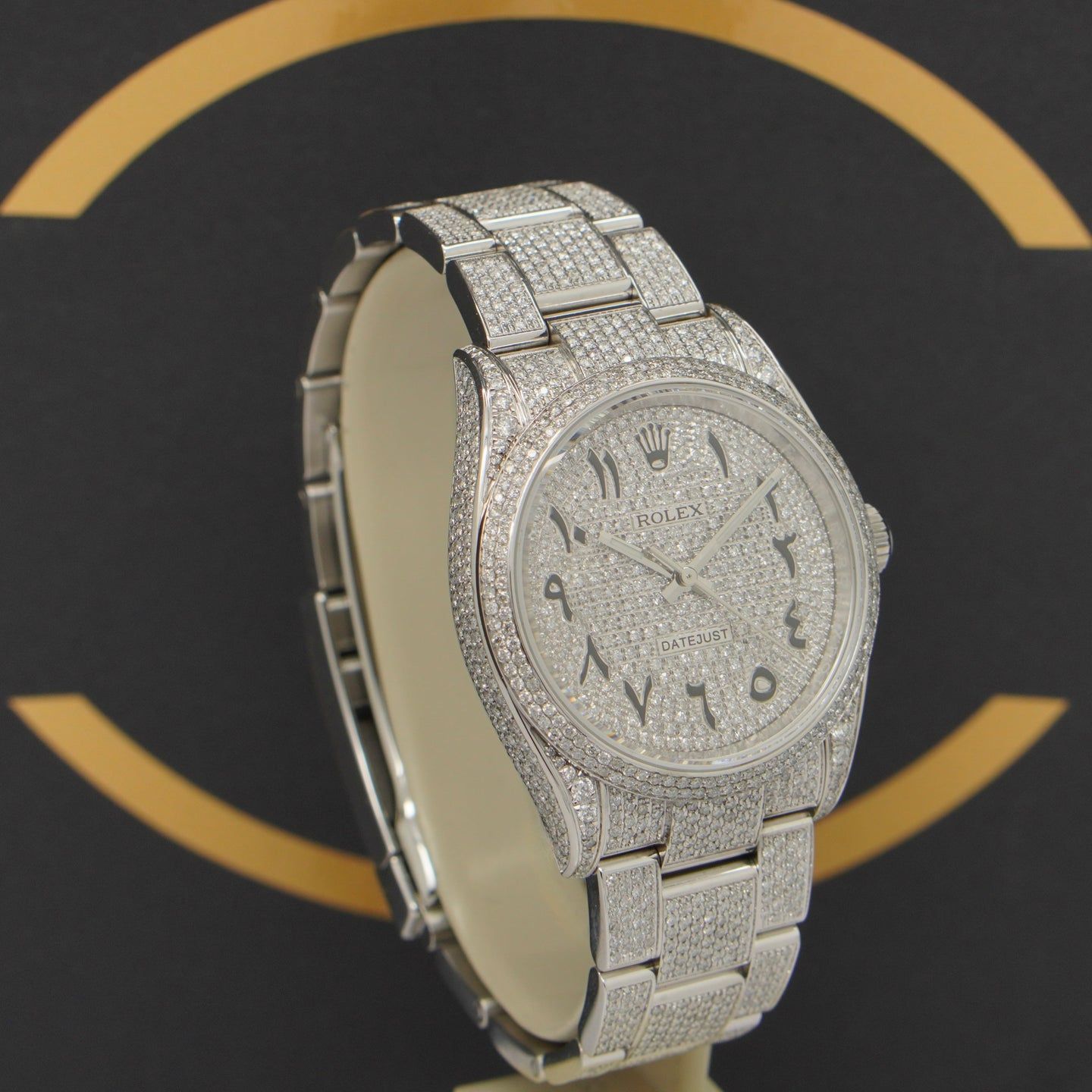 Rolex Oyster Perpetual 36 126000 (2023) - Diamant wijzerplaat 36mm Staal (3/7)
