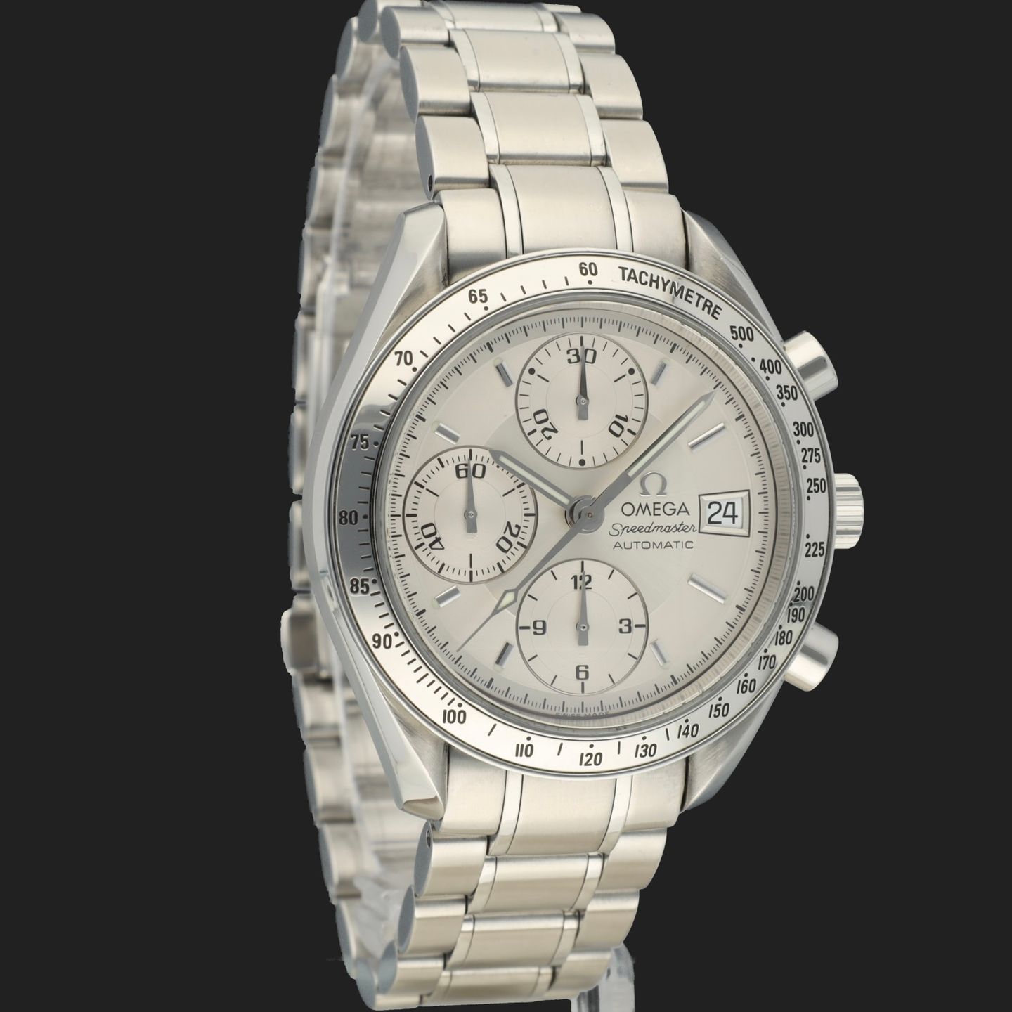 Omega Speedmaster Date 3513.30 (2001) - 39mm Staal (4/8)