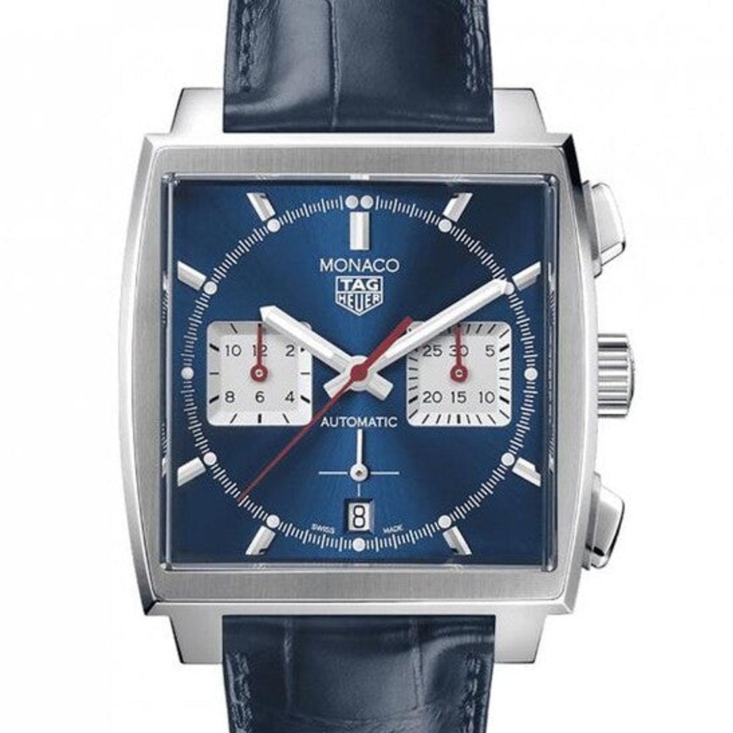 TAG Heuer Monaco CBL2111.FC6453 (2026) - Blue dial 39 mm Steel case (2/2)