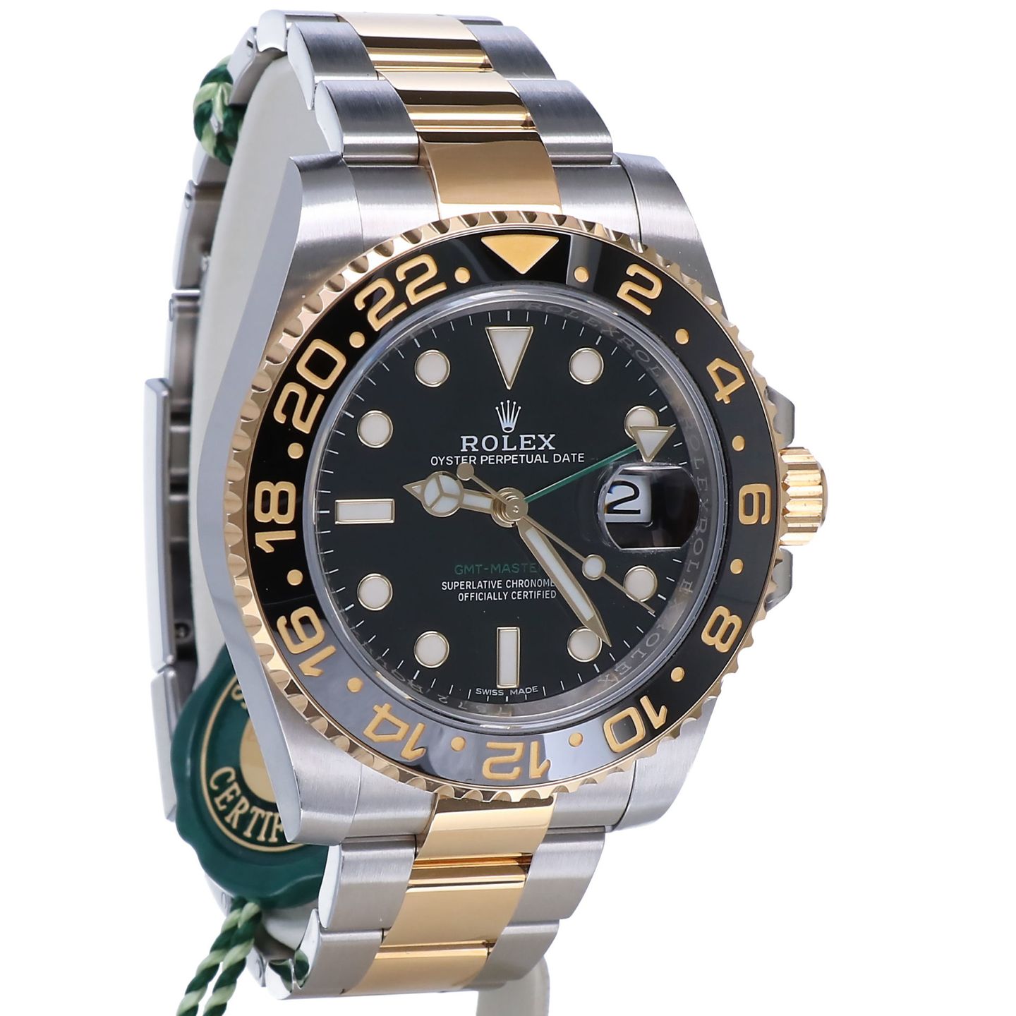 Rolex GMT-Master II 116713LN (2019) - Zwart wijzerplaat 40mm Goud/Staal (6/8)