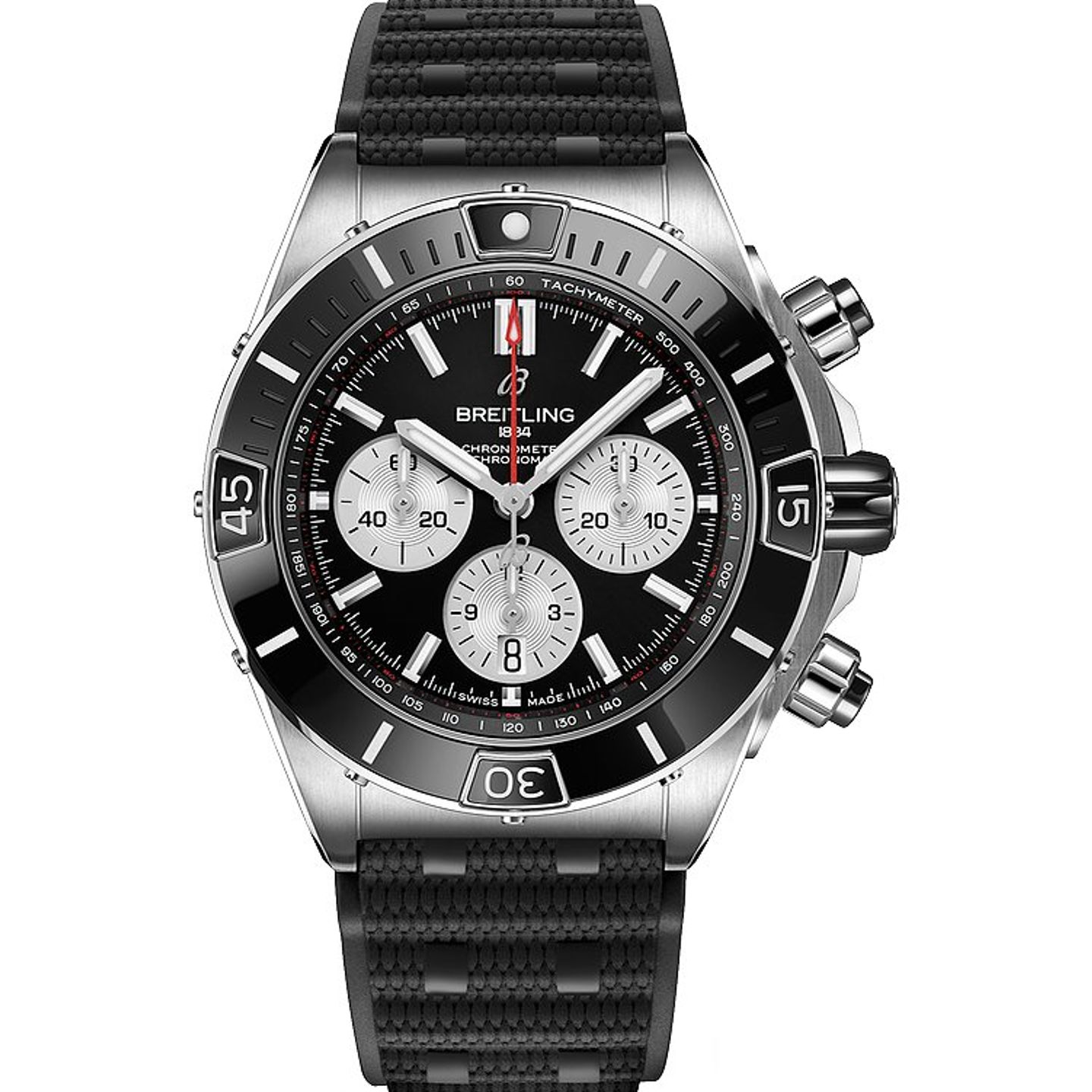 Breitling Chronomat AB0136251B1S1 (2024) - Black dial 44 mm Steel case (1/1)