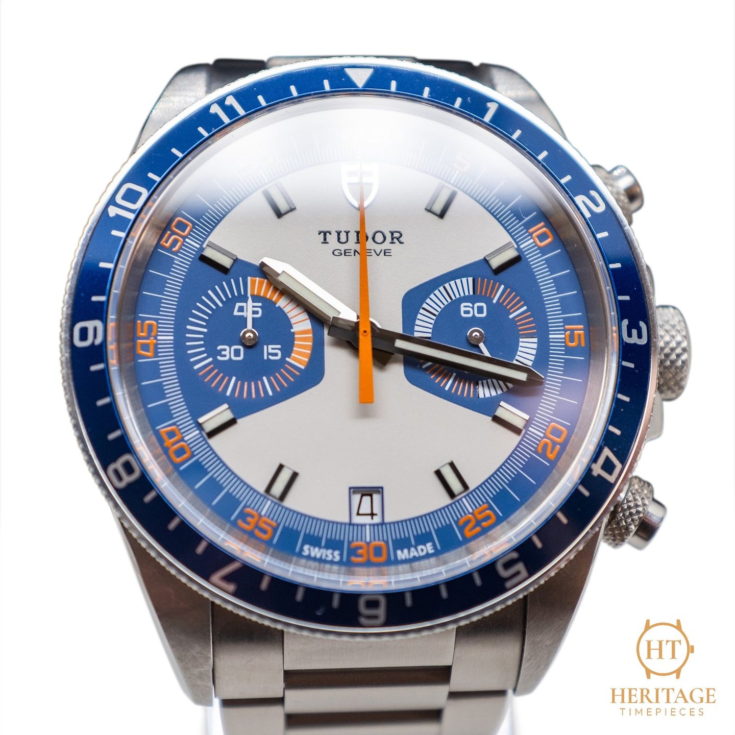 Tudor Heritage Chrono Blue 70330B - (2/8)