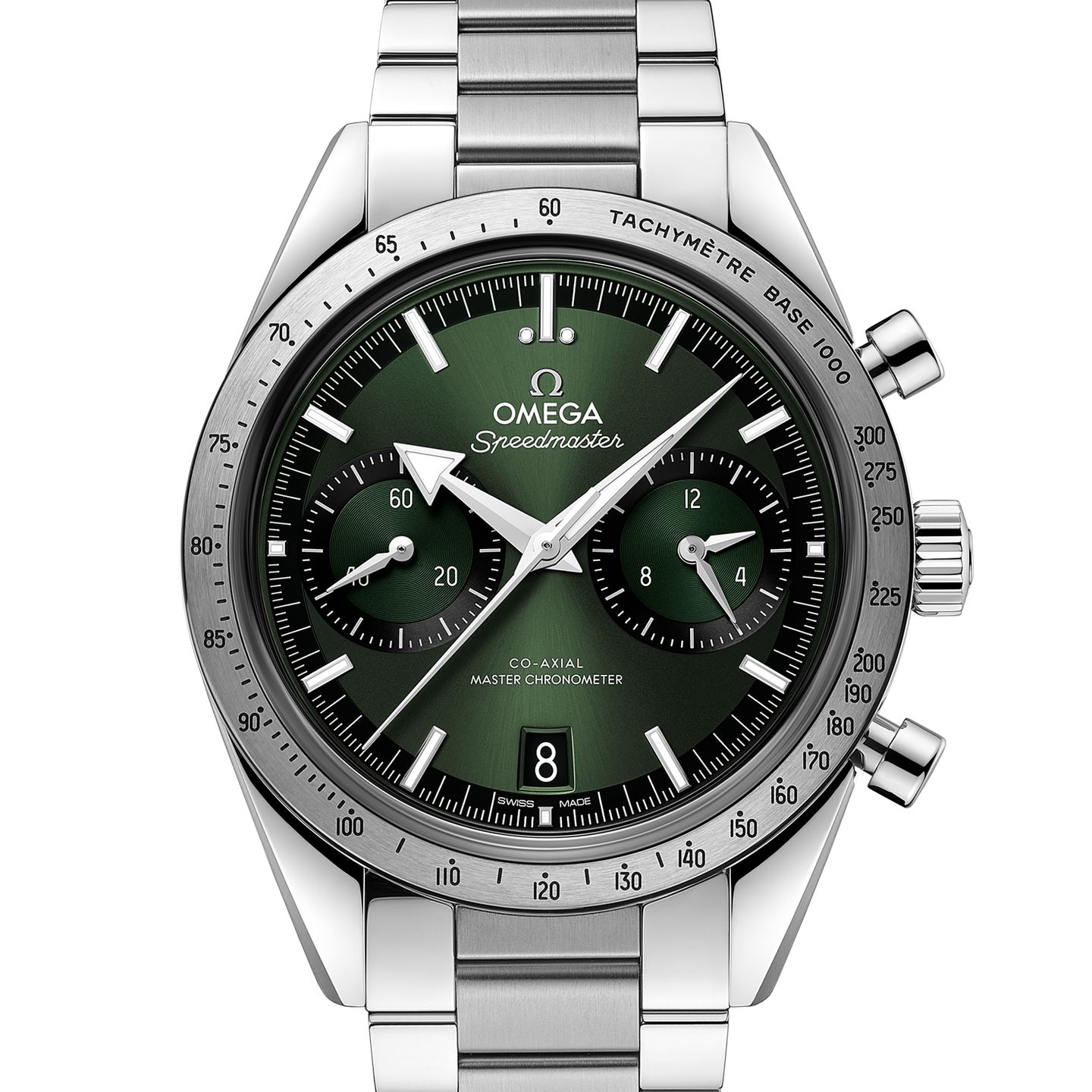 Omega Speedmaster '57 332.10.41.51.10.001 (2023) - Green dial 40 mm Steel case (1/8)