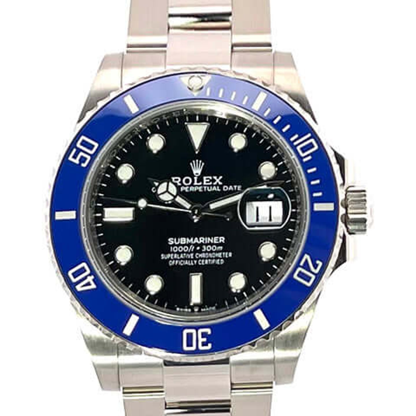 Rolex Submariner Date 126619LB (2021) - Zwart wijzerplaat 41mm Witgoud (1/8)