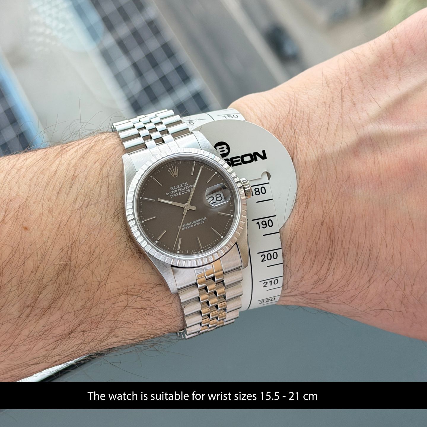 Rolex Datejust 36 16220 (1988) - 36 mm Steel case (2/8)