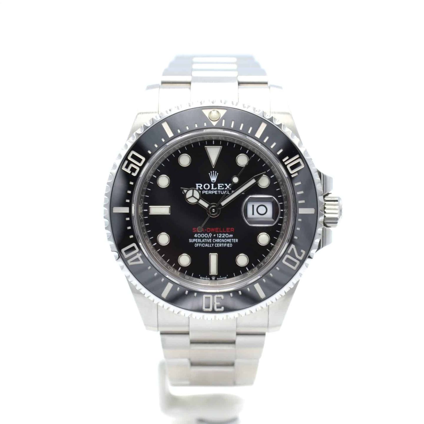 Rolex Sea-Dweller 126600 (2020) - Zwart wijzerplaat 43mm Staal (1/7)