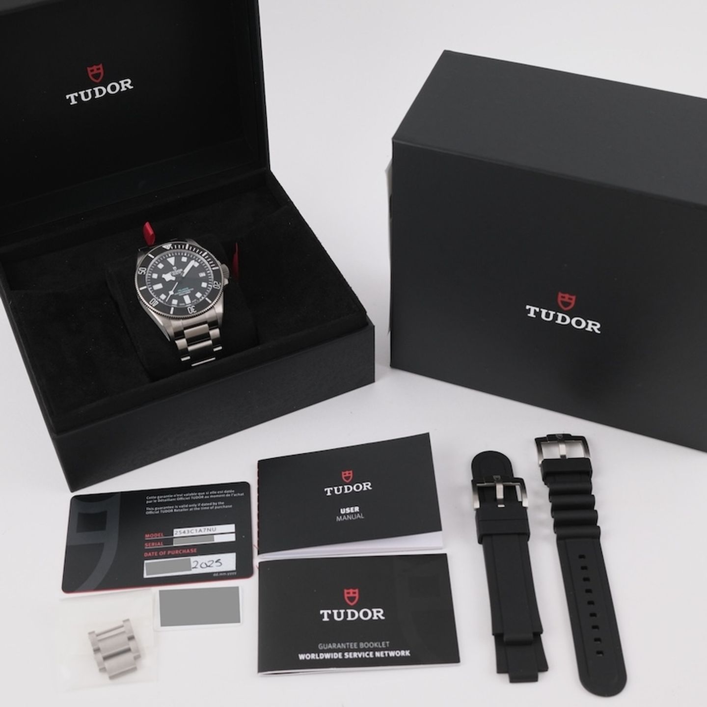 Tudor Pelagos 2543C1A7NU (2025) - Black dial 43 mm Titanium case (8/8)
