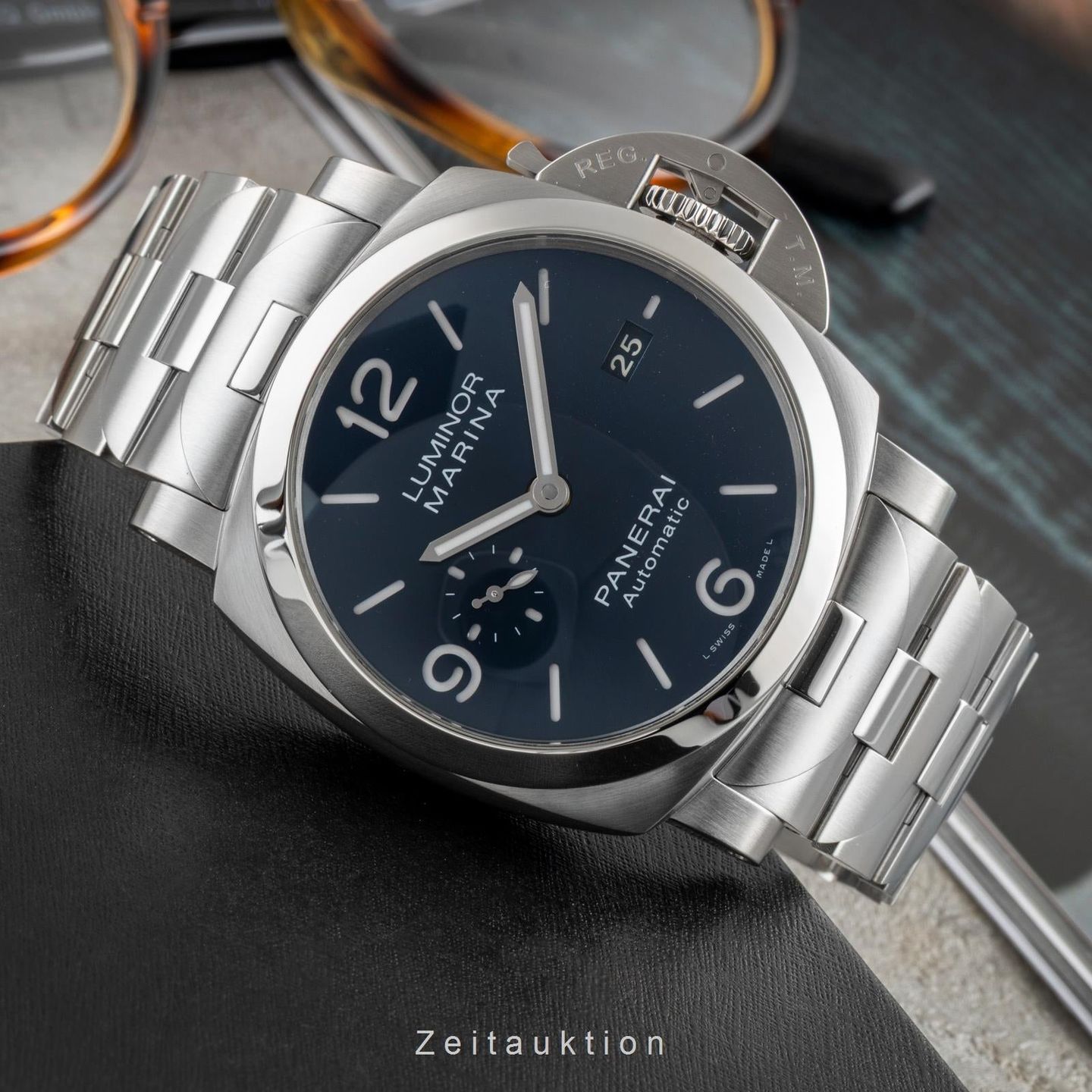 Panerai Luminor Marina PAM01316 (Onbekend (willekeurig serienummer)) - 44mm Staal (2/8)
