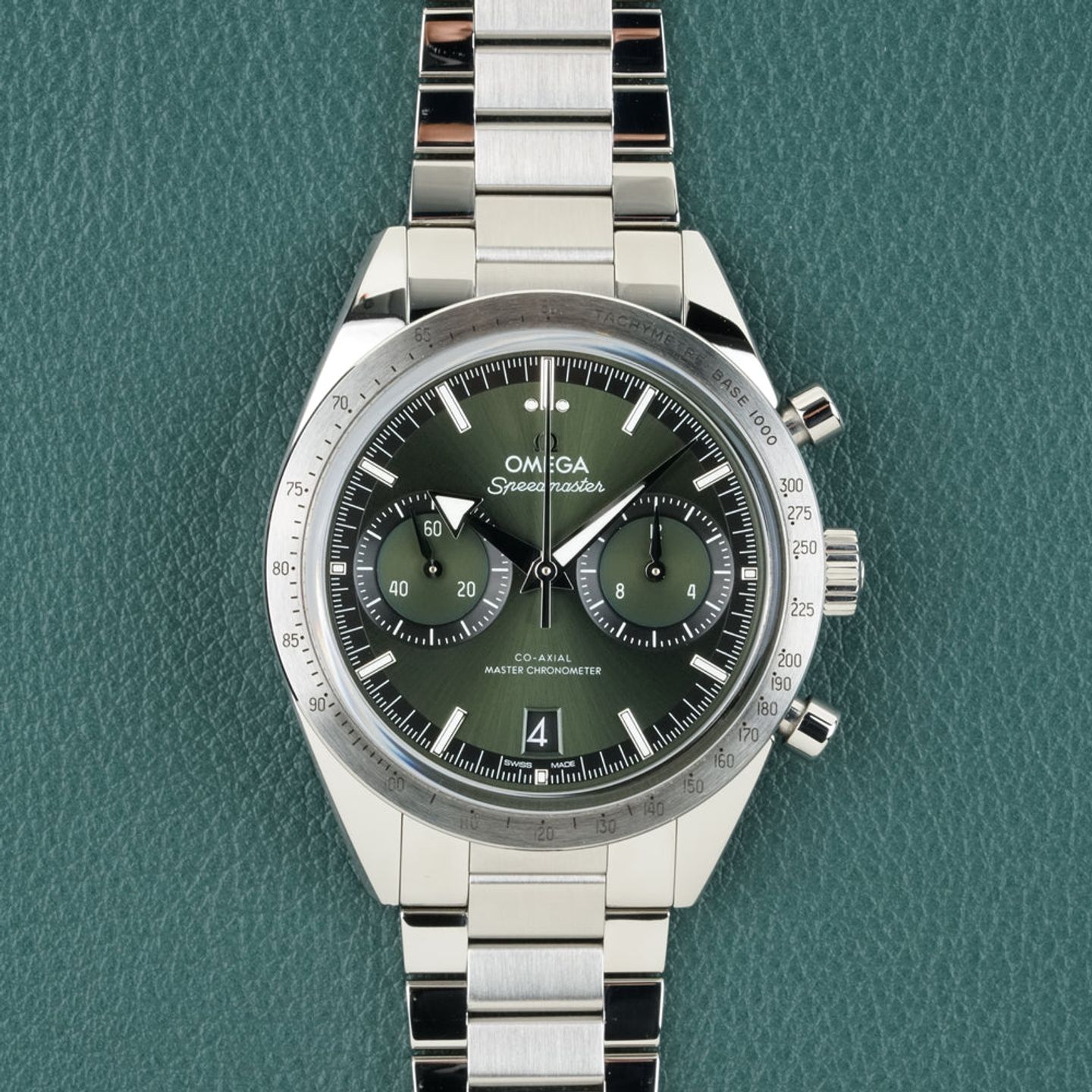 Omega Speedmaster '57 332.10.41.51.10.001 (2022) - Groen wijzerplaat 41mm Staal (1/8)