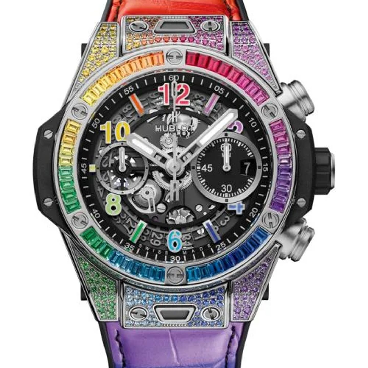 Hublot Big Bang Unico 441.NX.1117.LR.0999 (2026) - Zwart wijzerplaat 42mm Titanium (1/1)